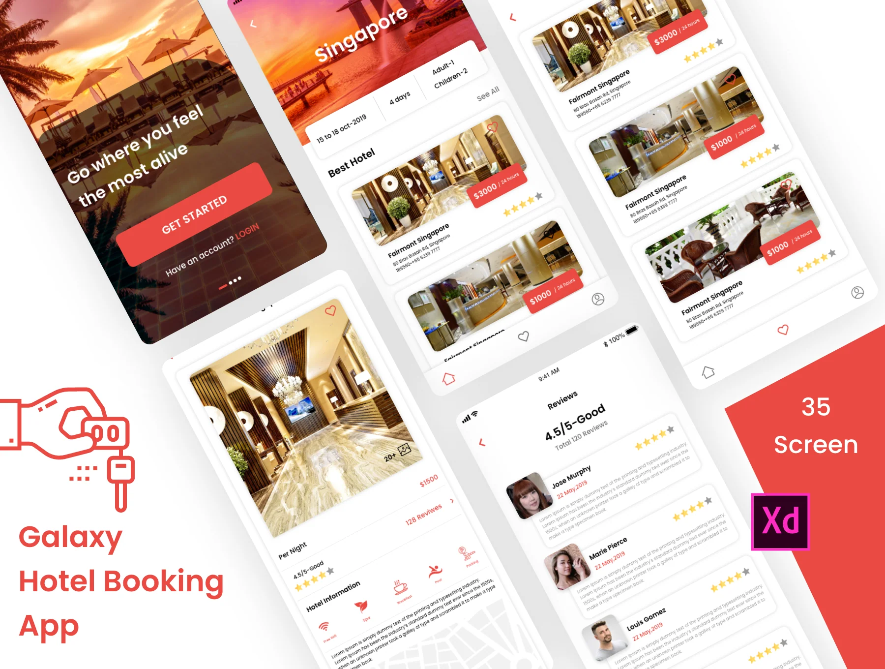 Galaxy Hotel Booking