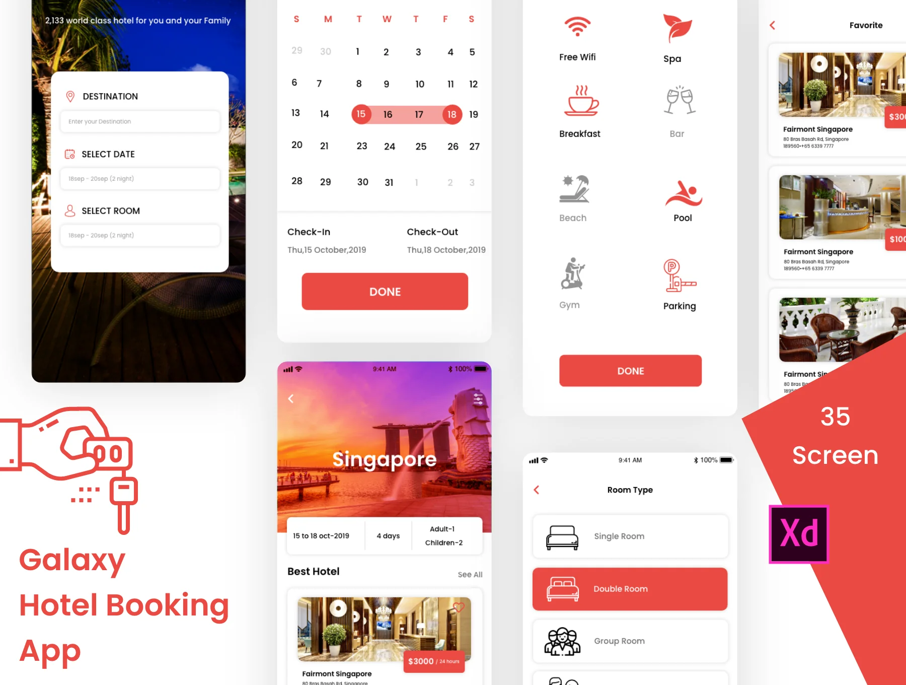 Galaxy Hotel Booking 3