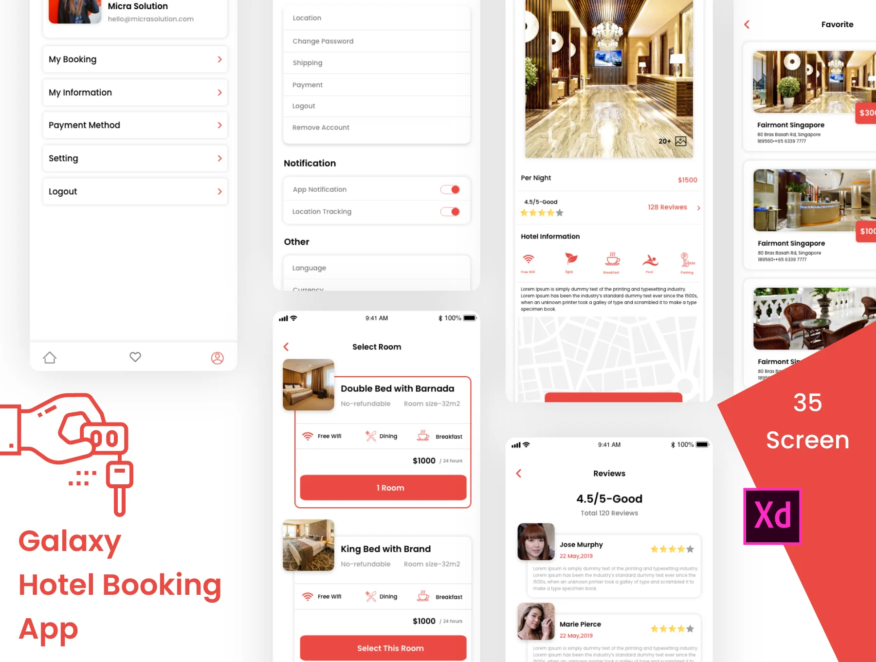 Galaxy Hotel Booking 4