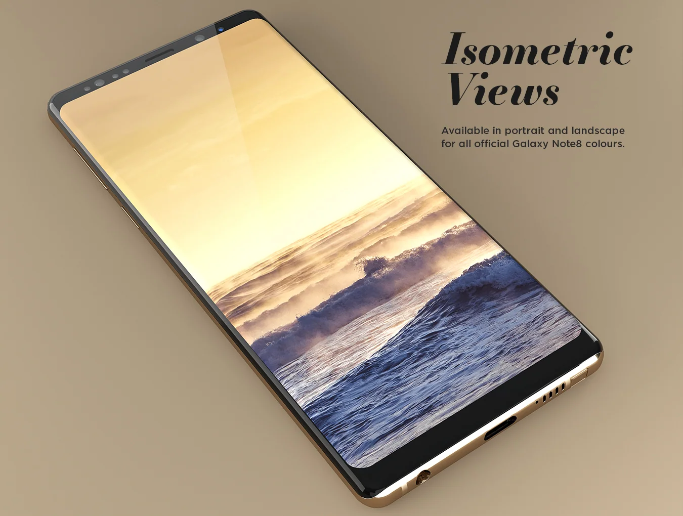 Galaxy Note 8 Design Mockup 2