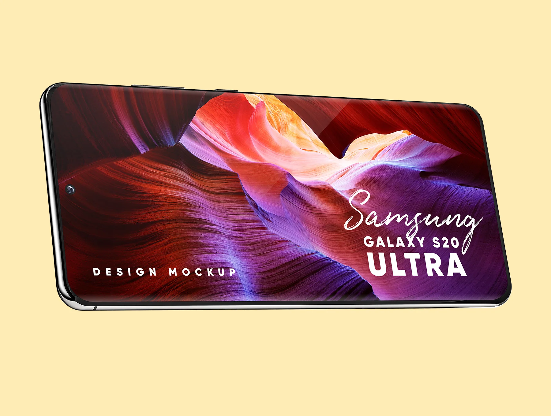 Galaxy S20 Ultra Device Mockup