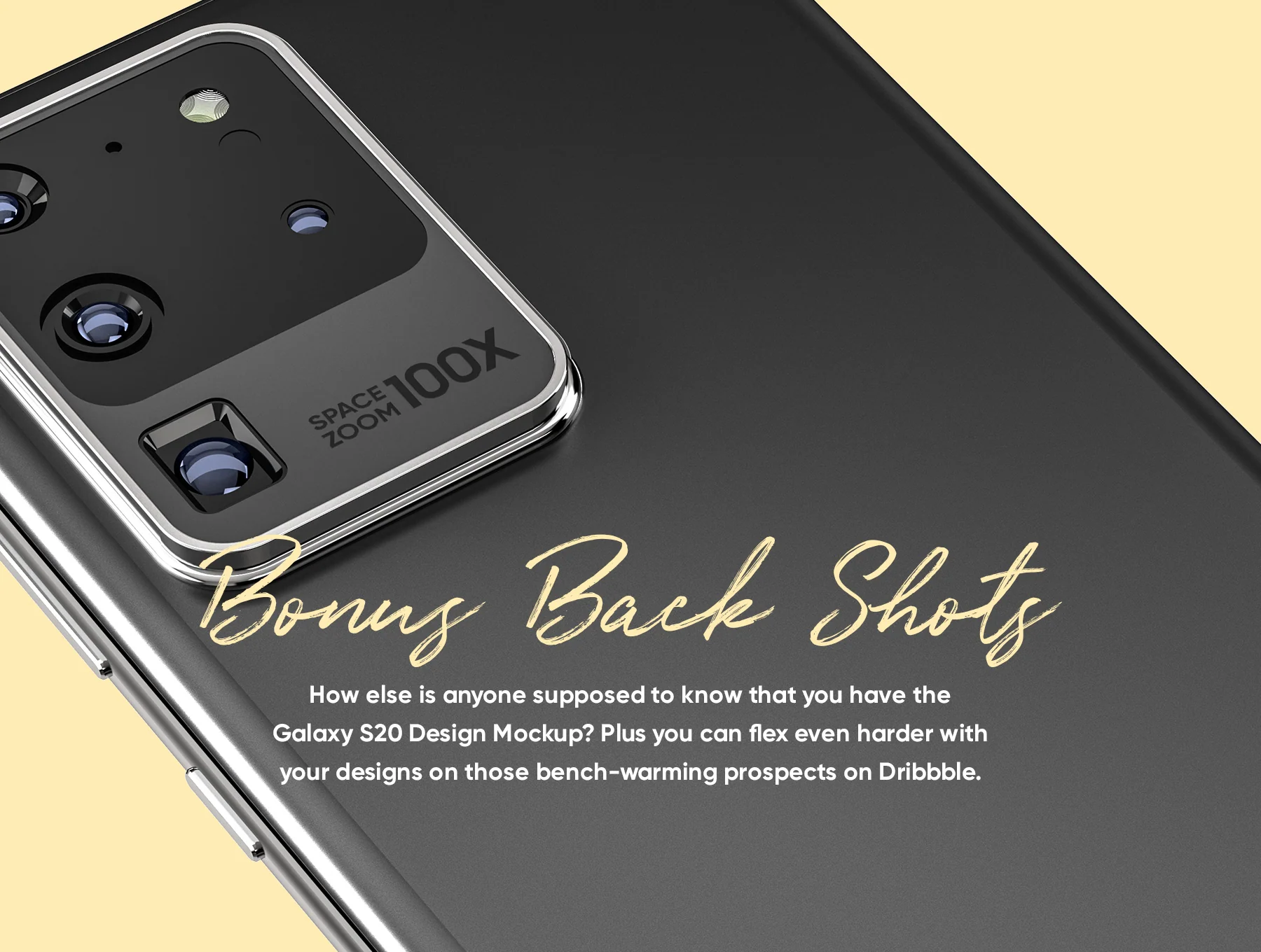 Galaxy S20 Ultra Device Mockup 4