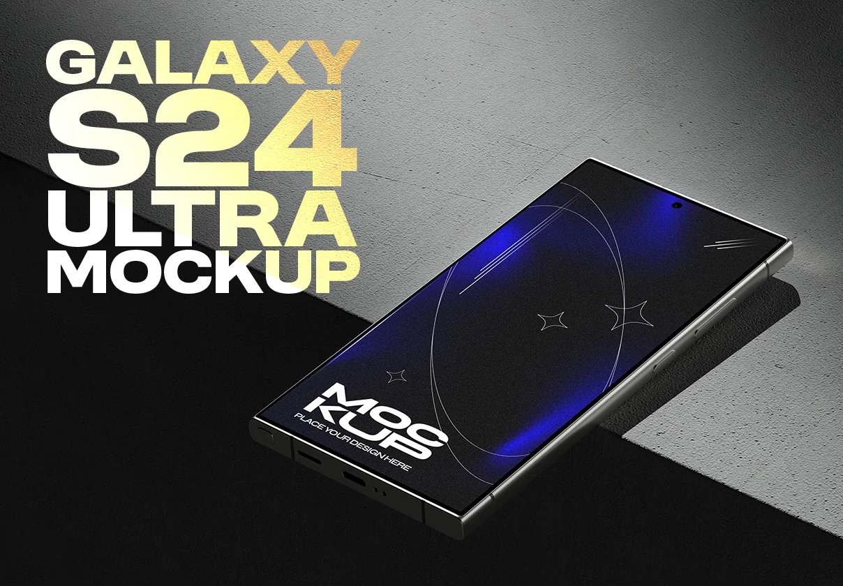 Galaxy S24 Ultra Mockup