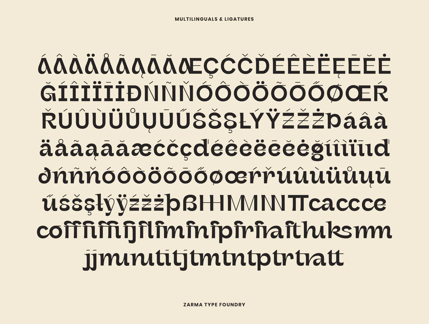 Galvitra - Display Font Family 7