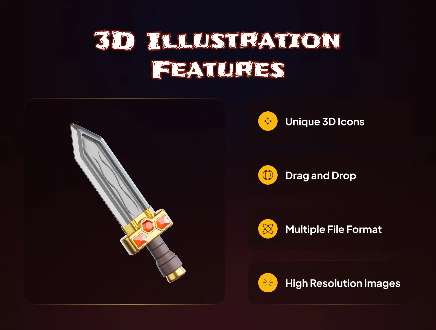Game Asset 3D Icon 2