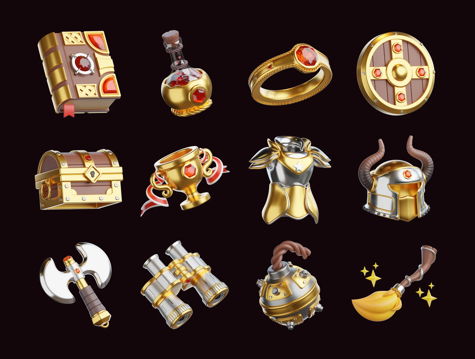 Game Asset 3D Icon 6