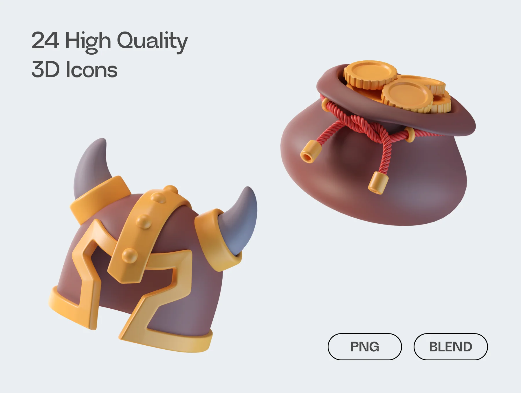 Game Asset 3D Icons 2