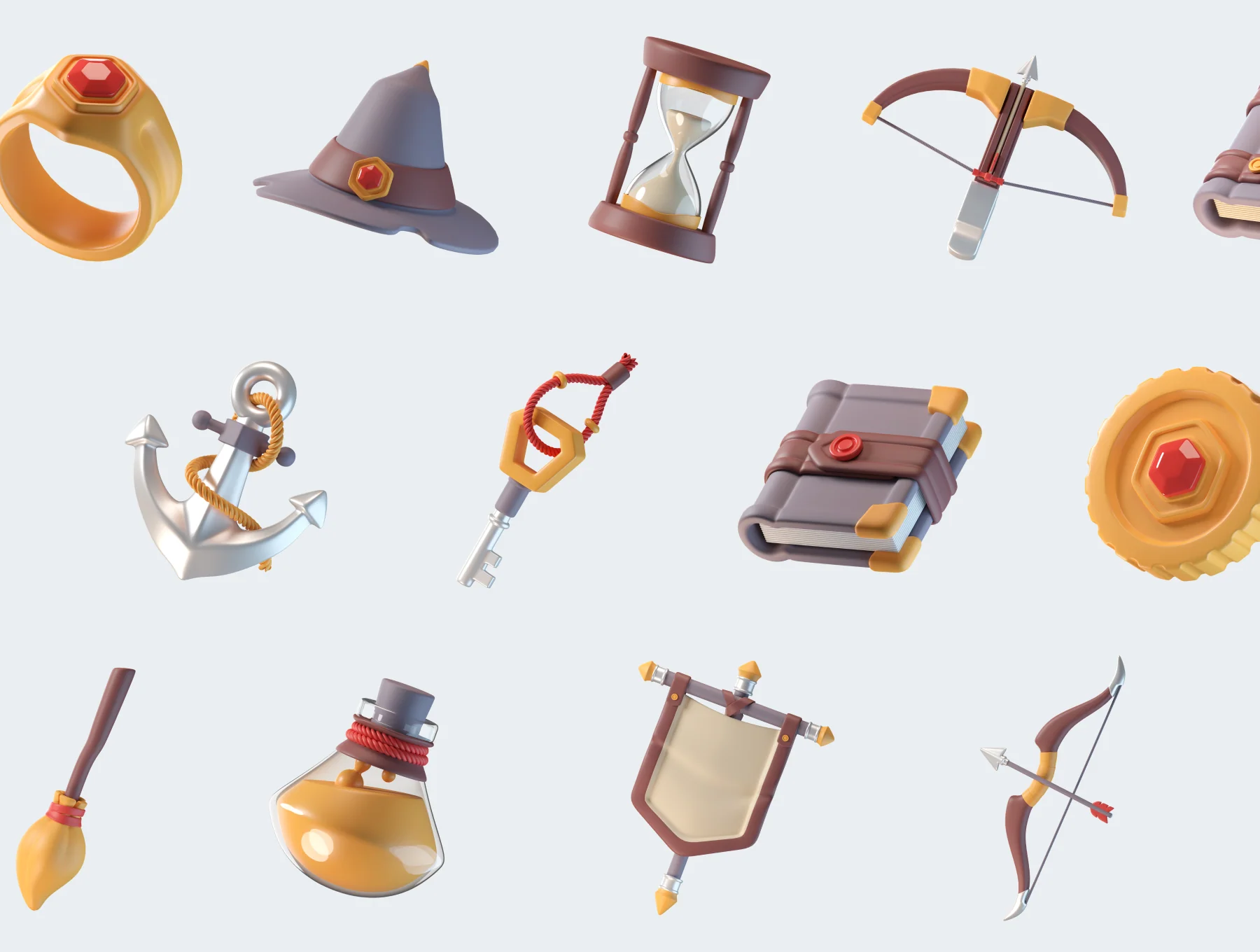 Game Asset 3D Icons 5
