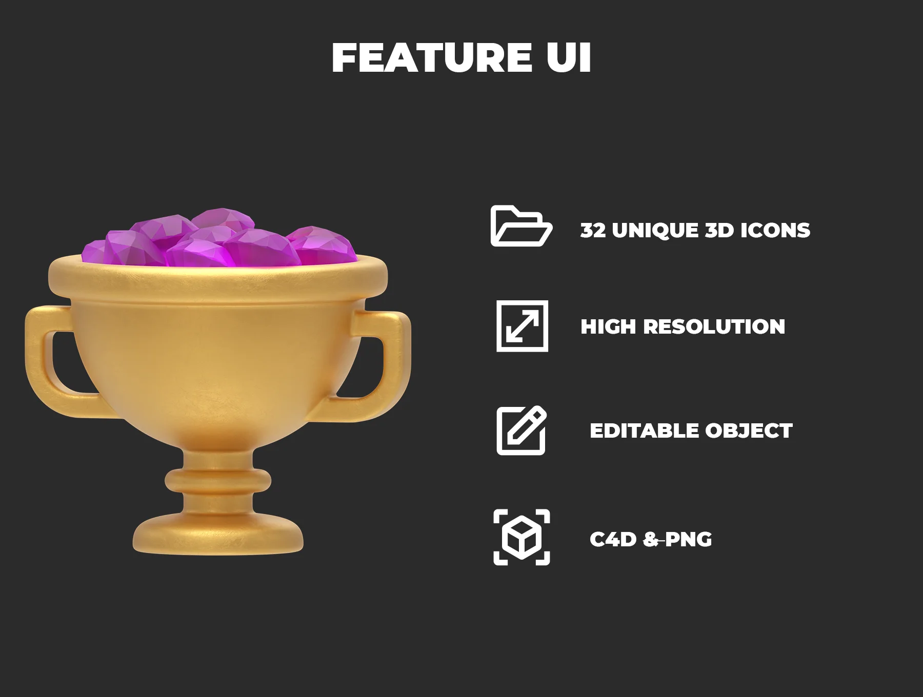 Game Assets 3D Icon Pack 2