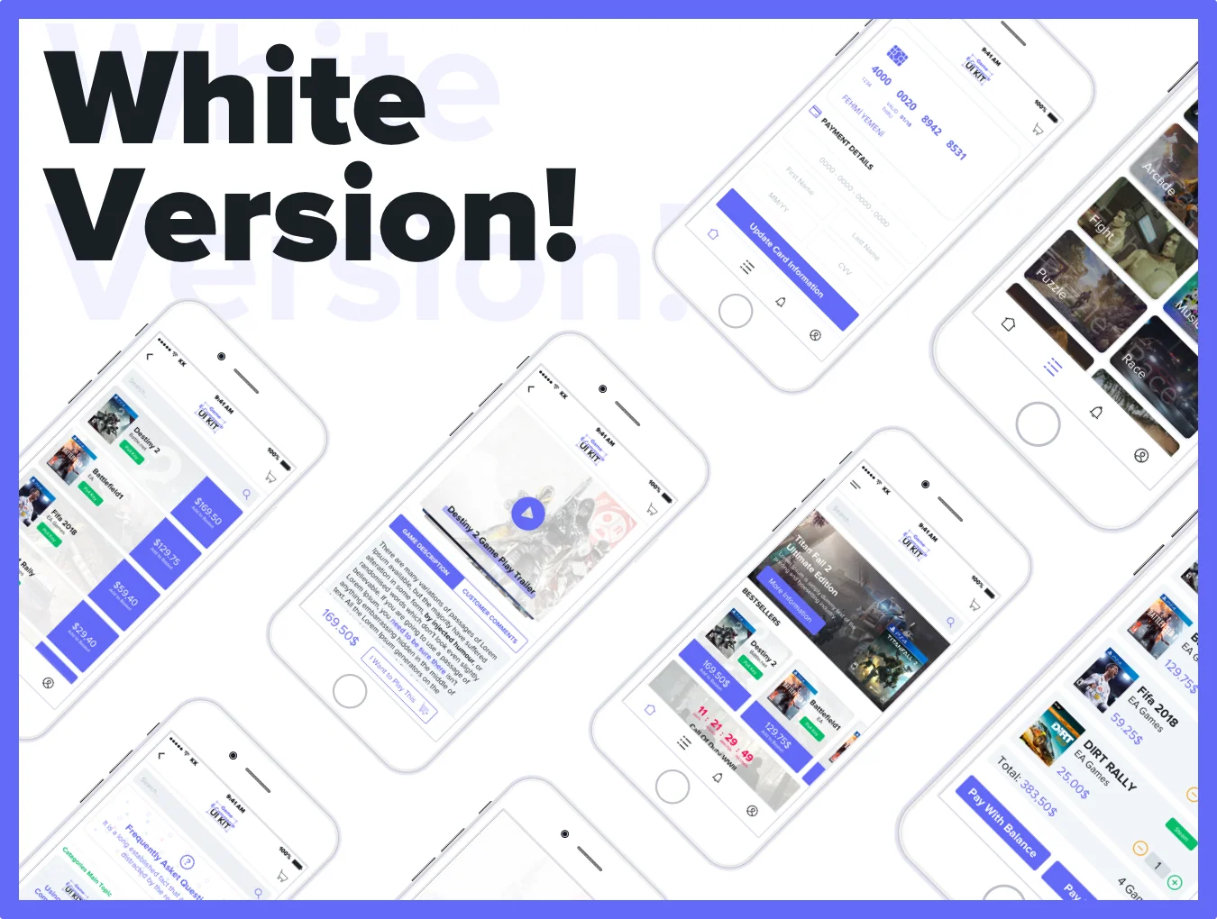 Game ECommerce UI Kit 2