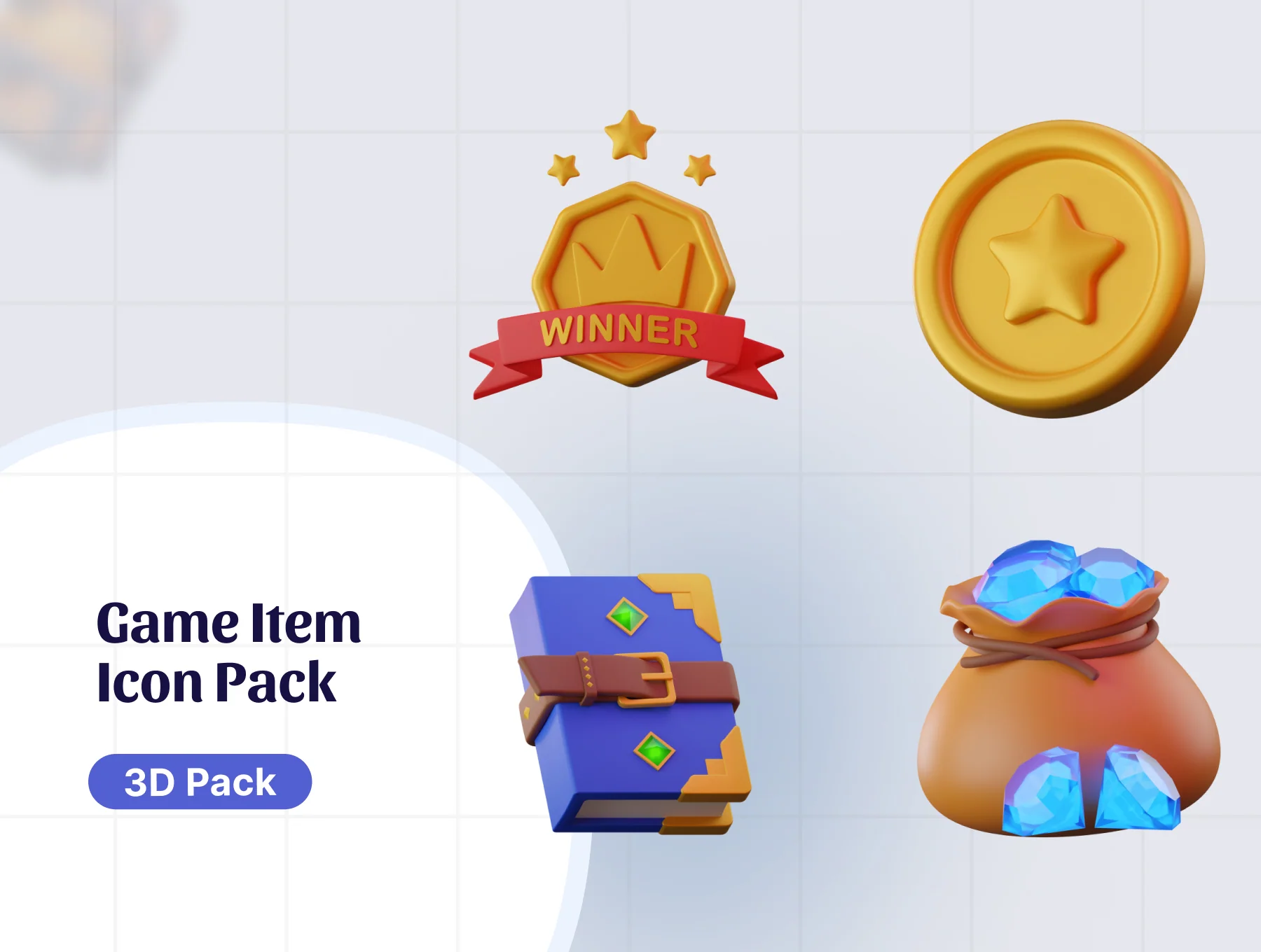 Game Item 3D Icon 7