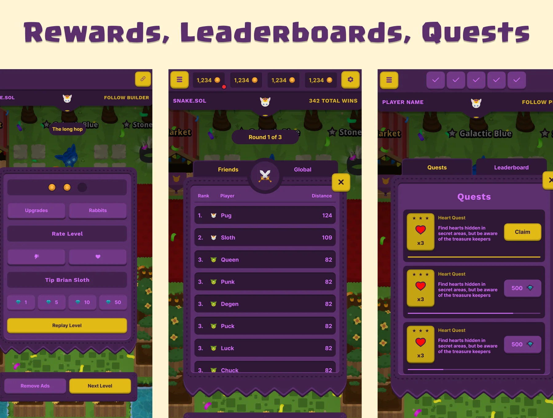 Game UI Kit - Flat Royal 2