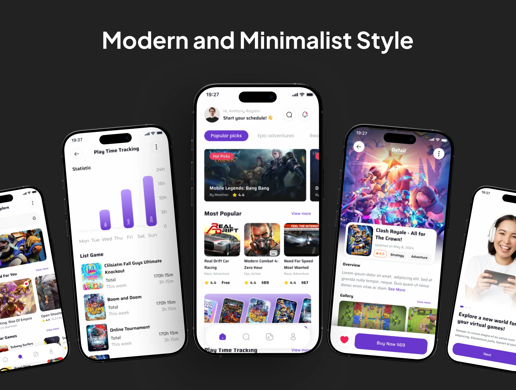 GameBox - Game Store App IOS UI Kits 4