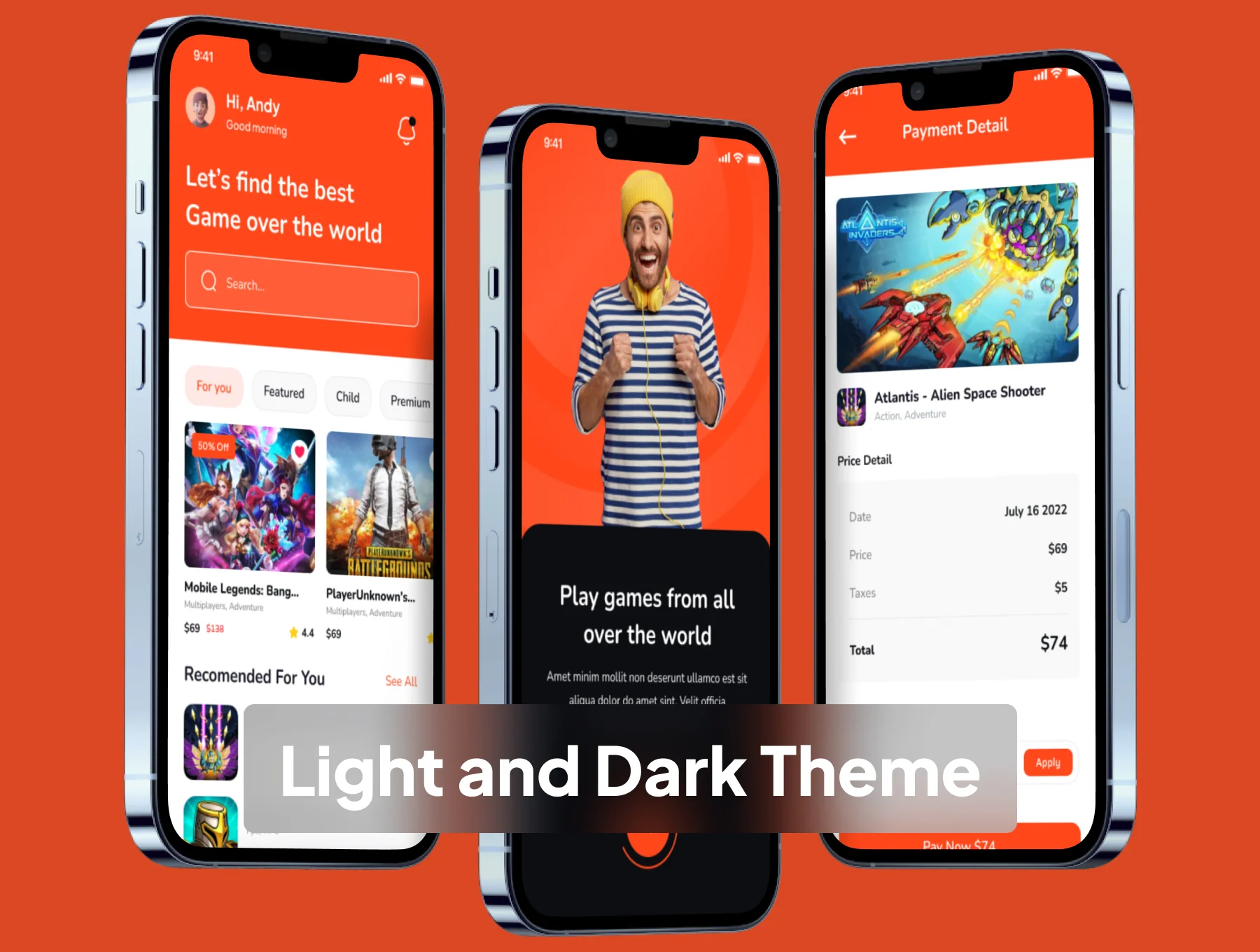 Gamelove - Game Store Apps UI Kits 5