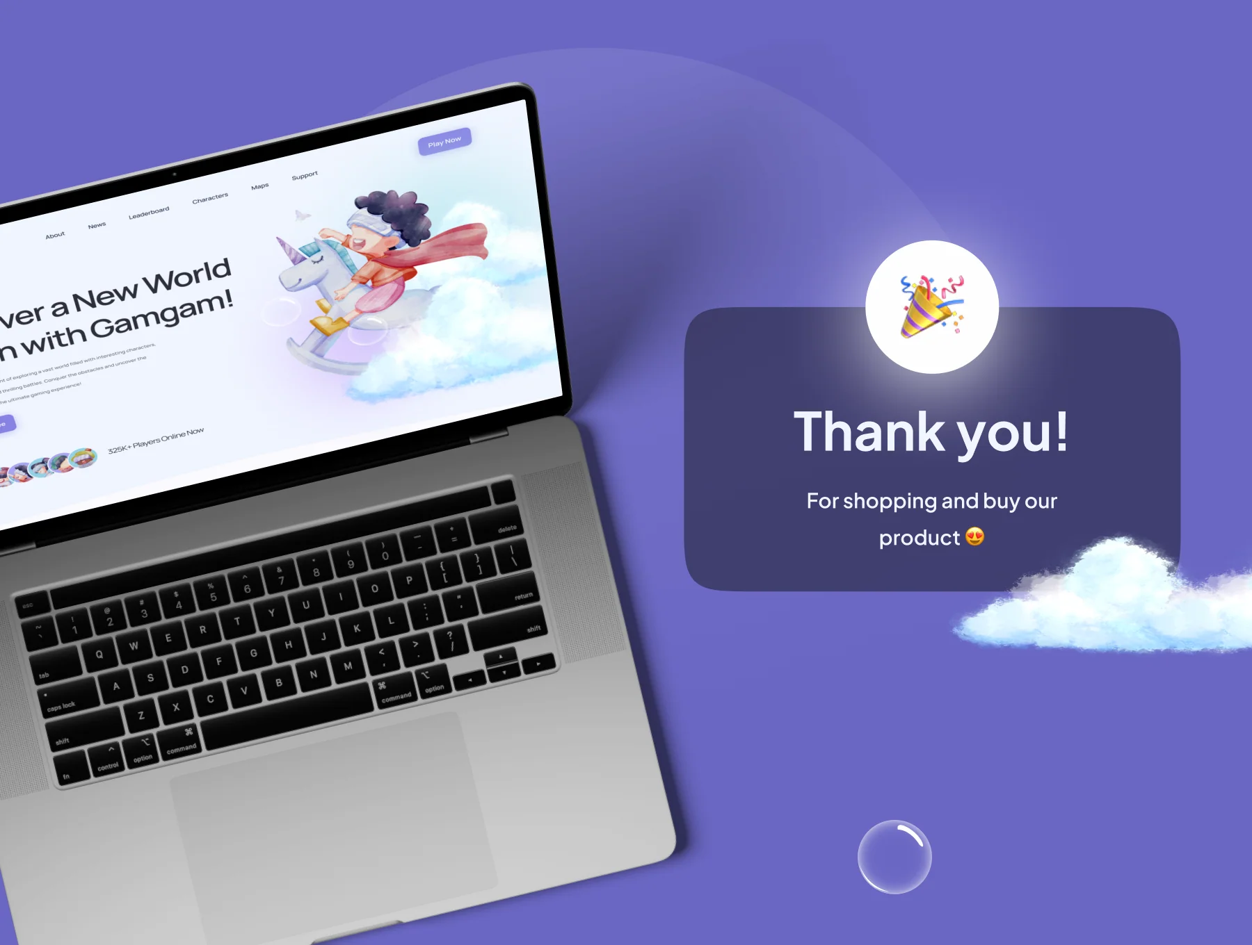 Gamgam - Game Web Templates 8