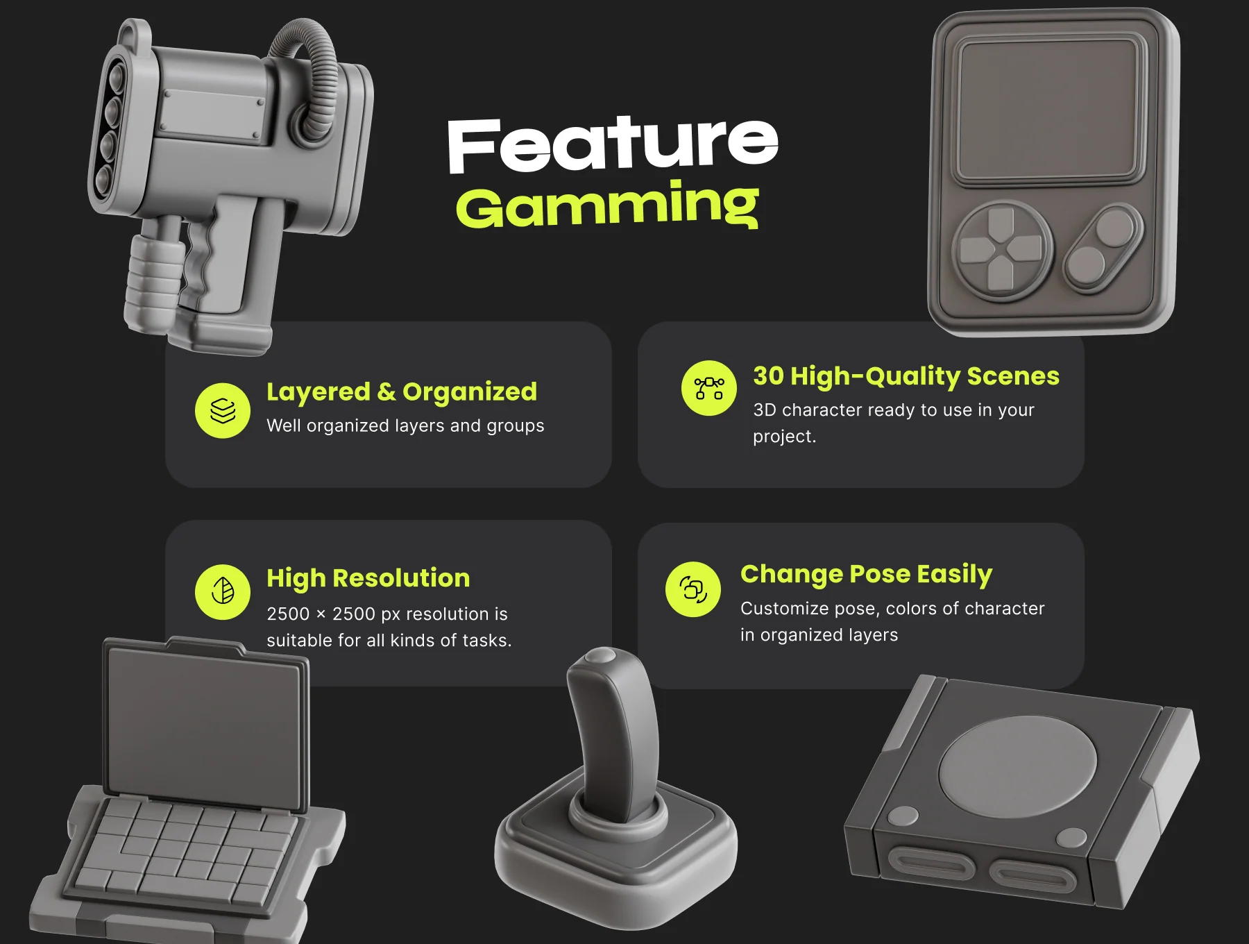 Gaming 3D Icon 2