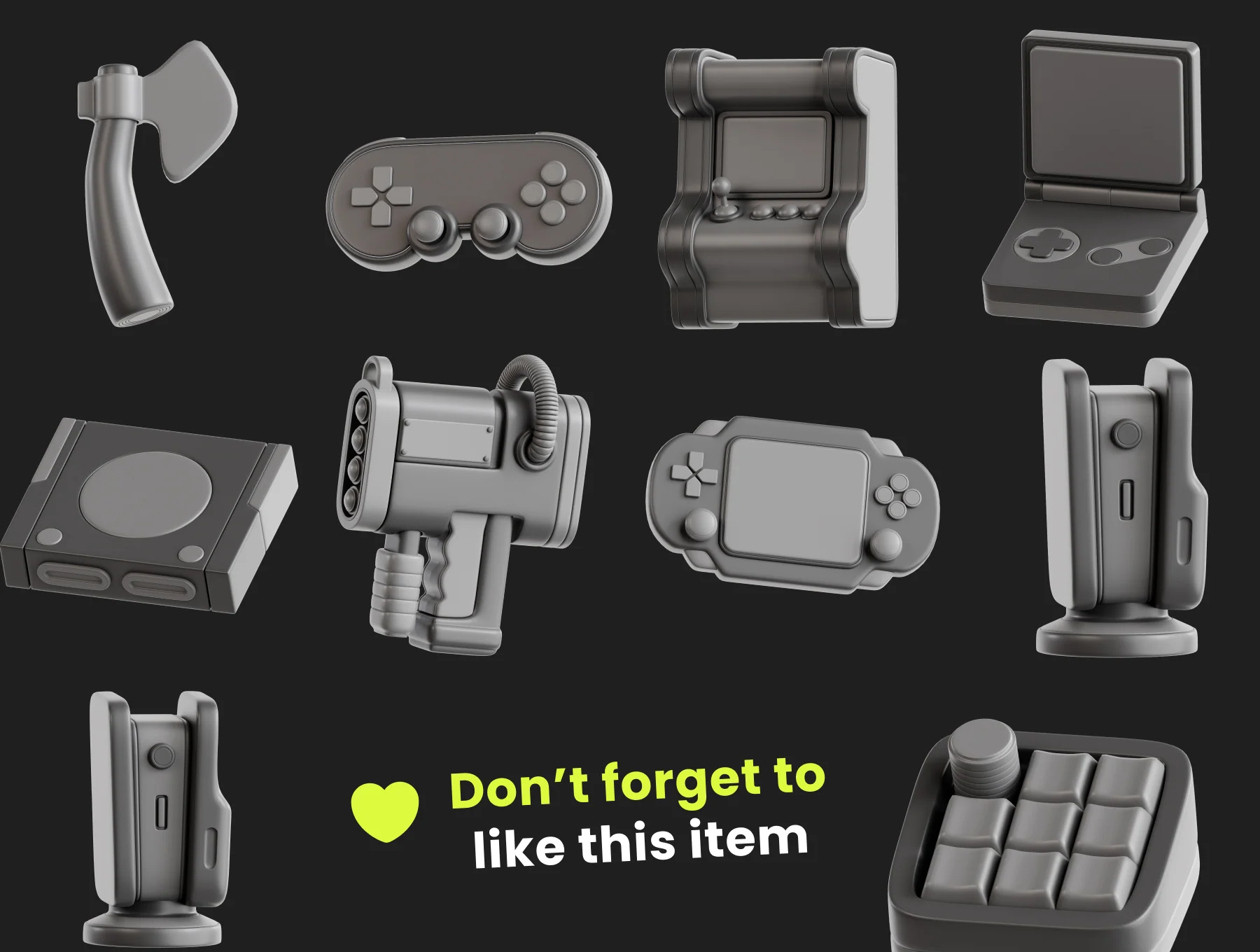 Gaming 3D Icon 8