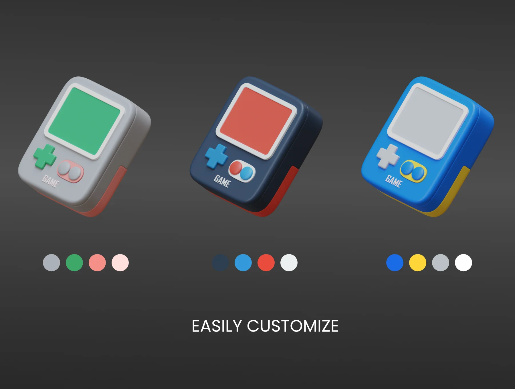 Gaming 3D Icons 3