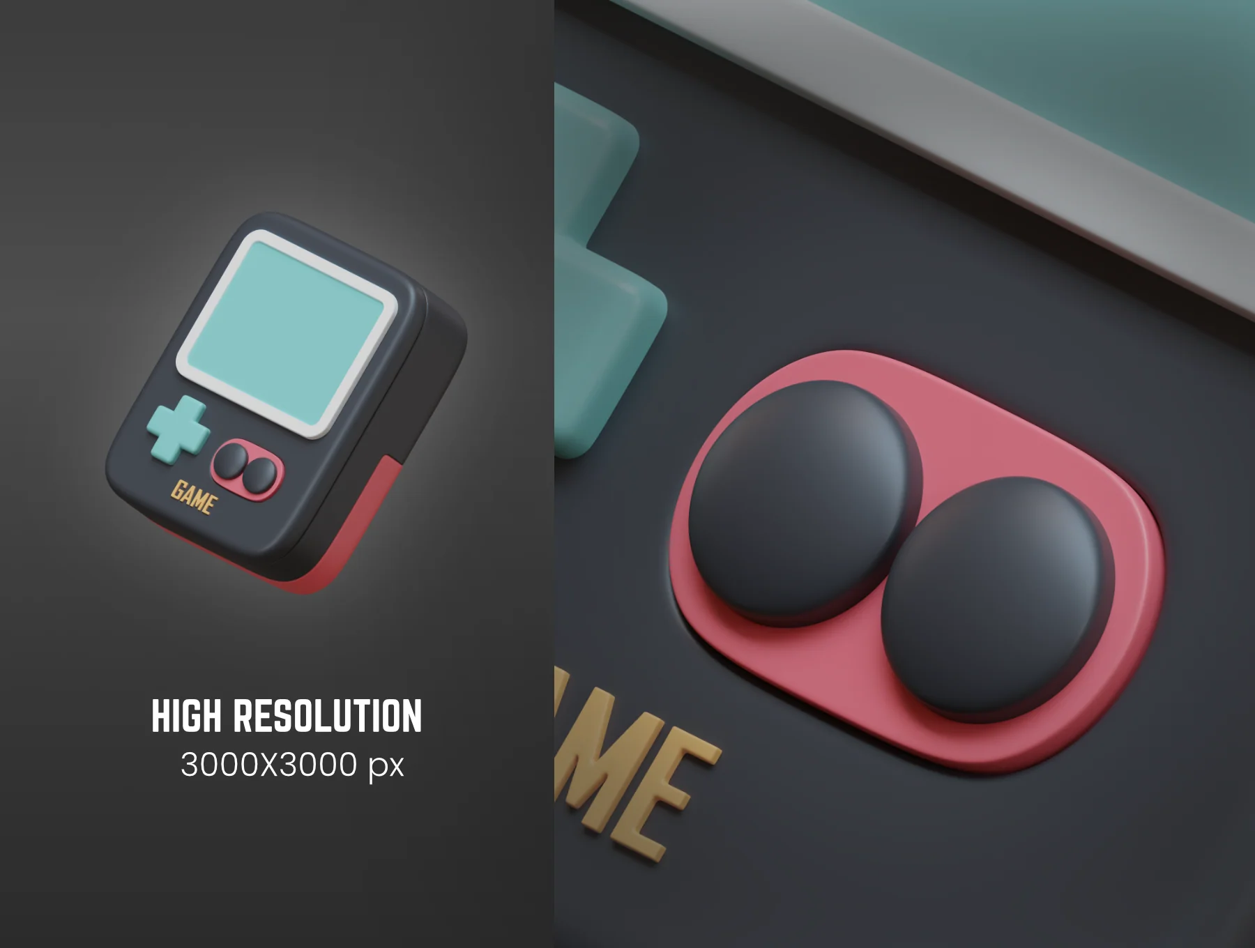 Gaming 3D Icons 4