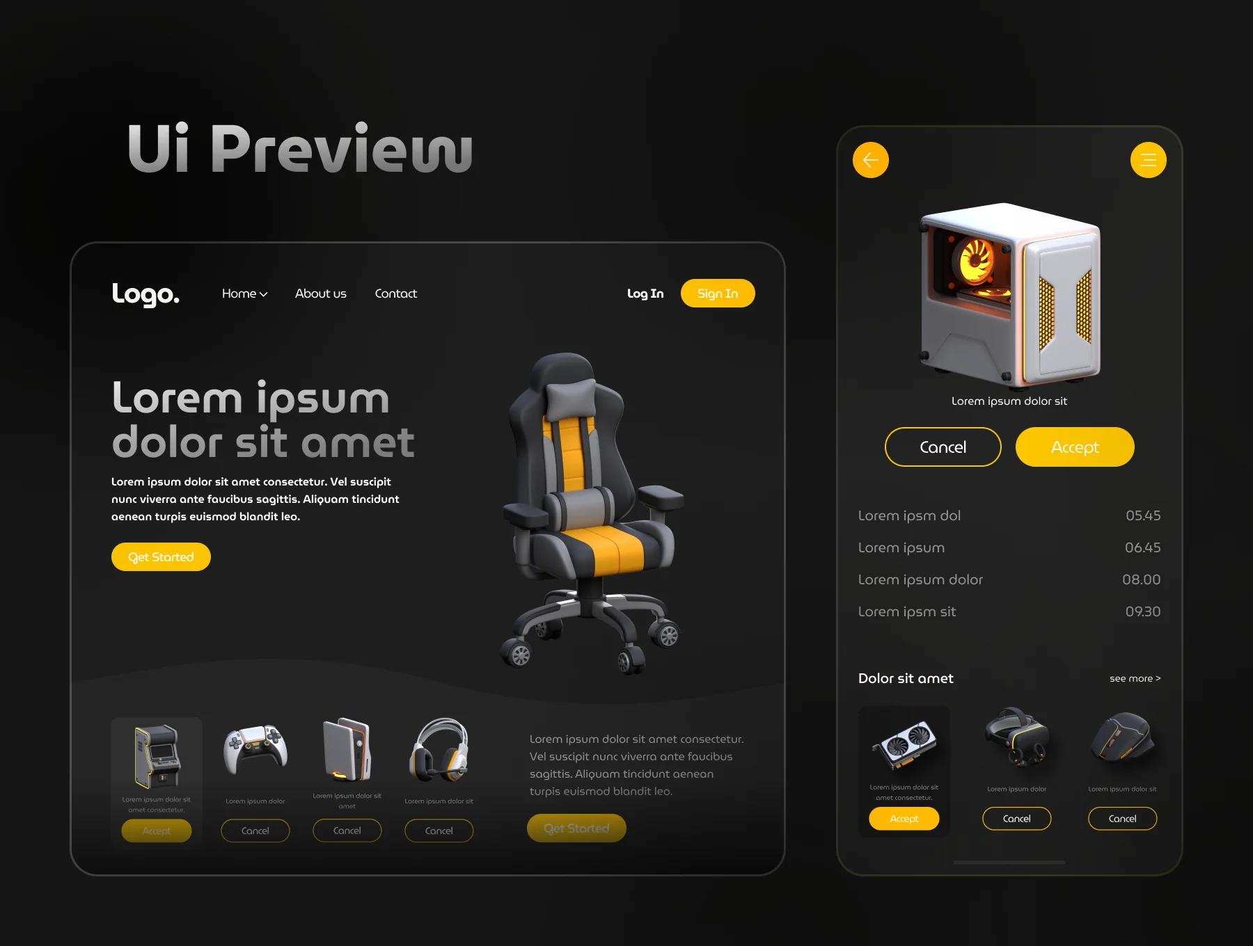 Gaming and Device 3D Icon Set 5