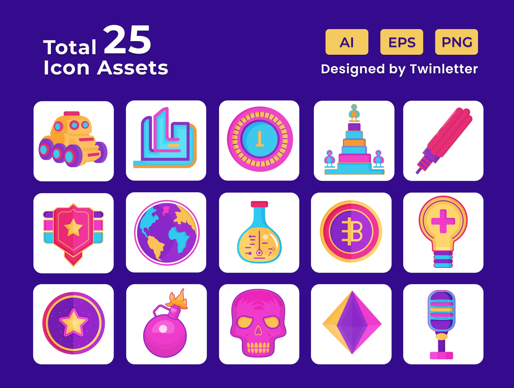 Gaming Asset 2D Icon Illustration Set Vol 2 5
