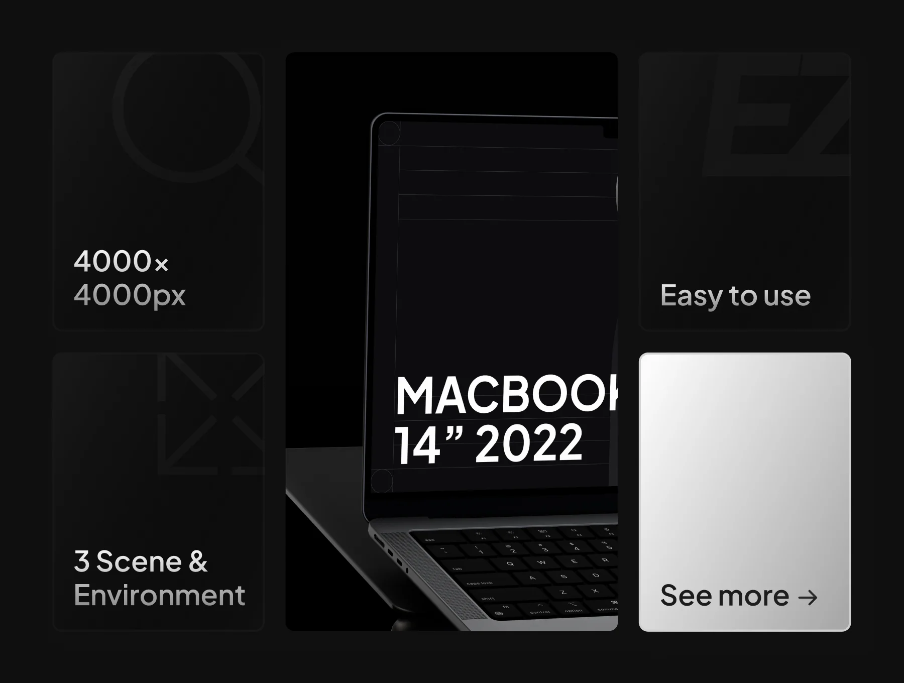 Ganary - Macbook Pro Dark Mockup 4