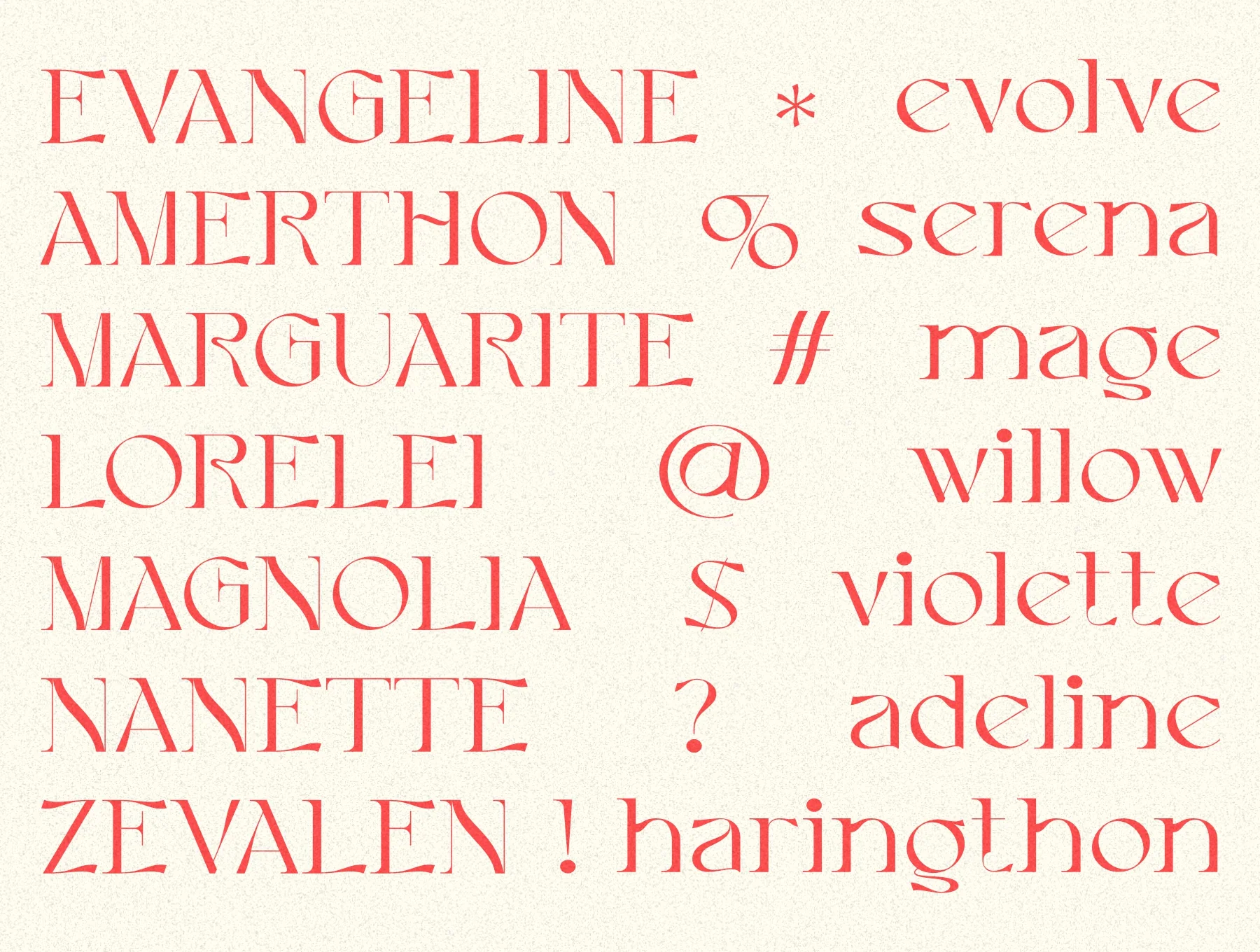 Ganora Font 4