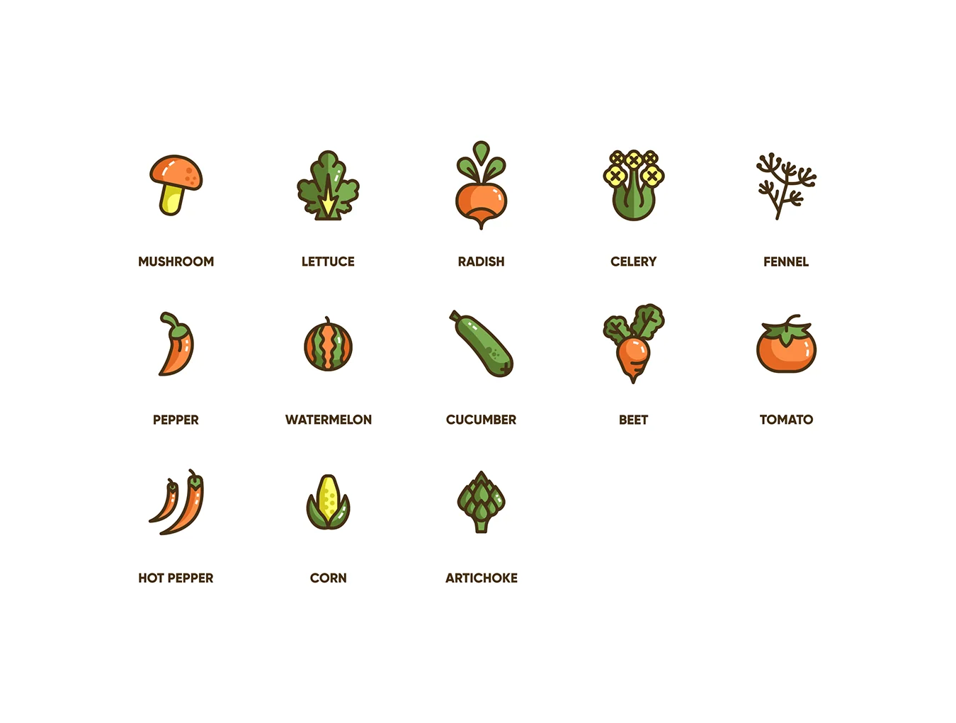 113 Gardening Icons | Eco Series 7