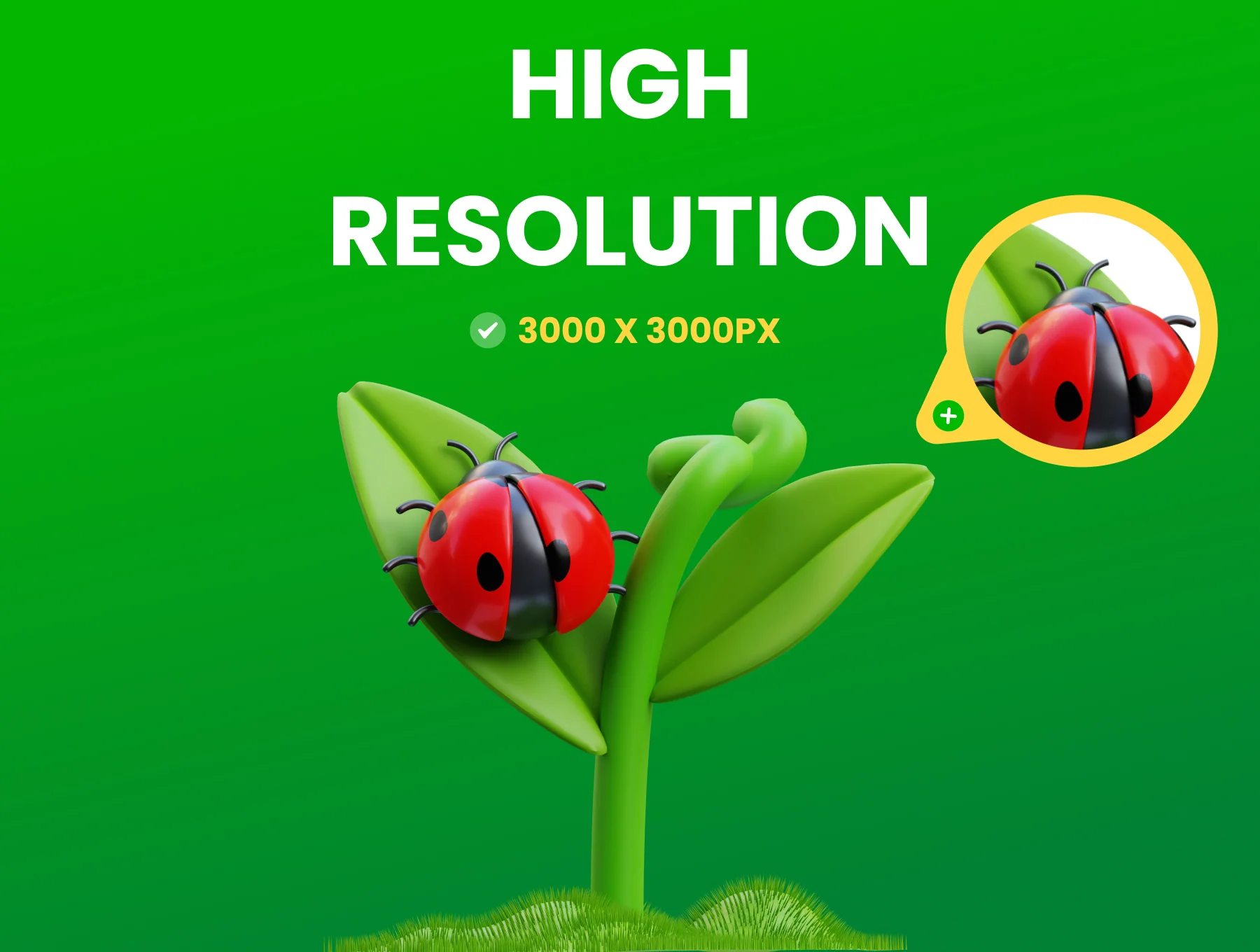Gardening & Landscaping 3D Illustrations 2