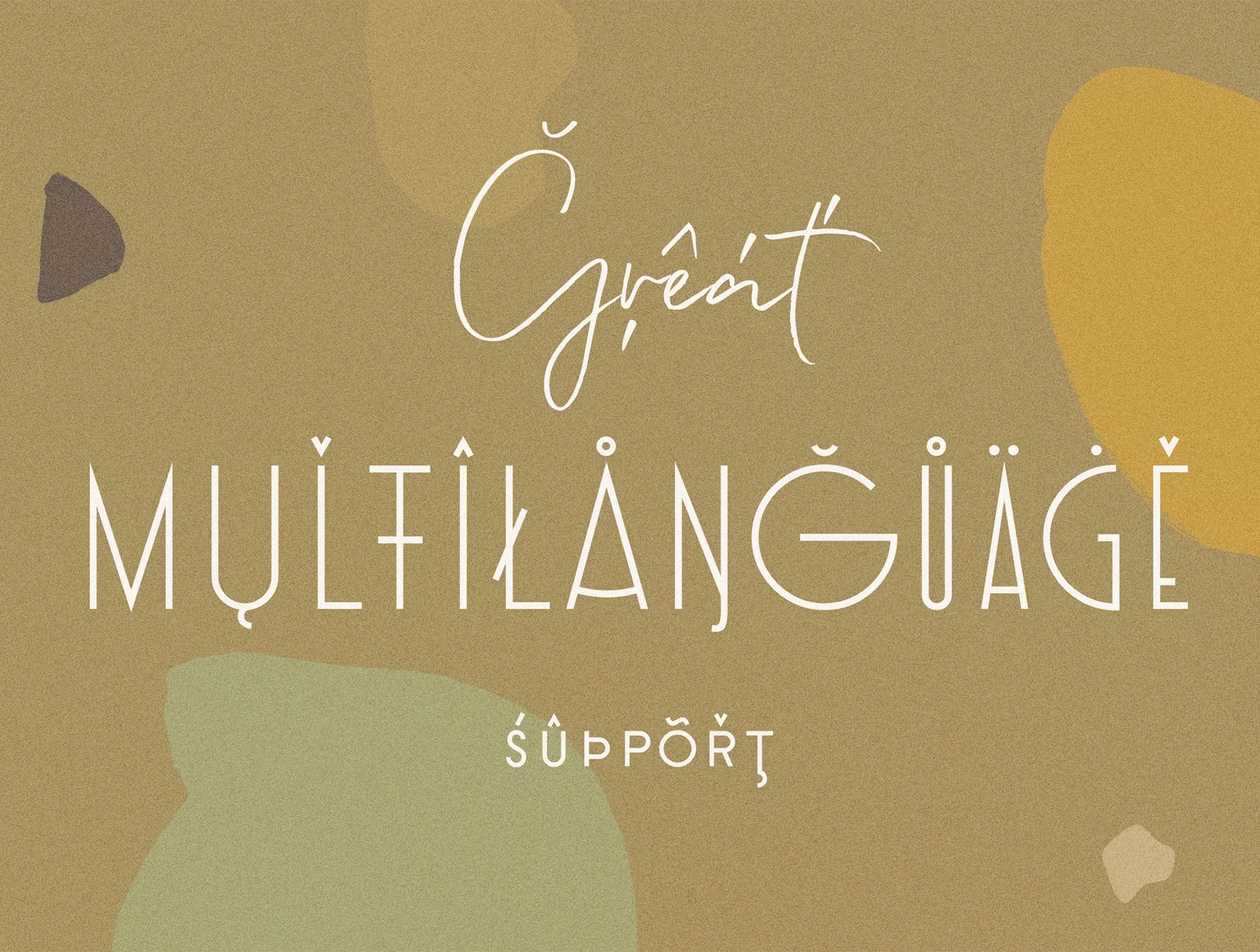 Garine Art Deco Display Fonts Trio 6