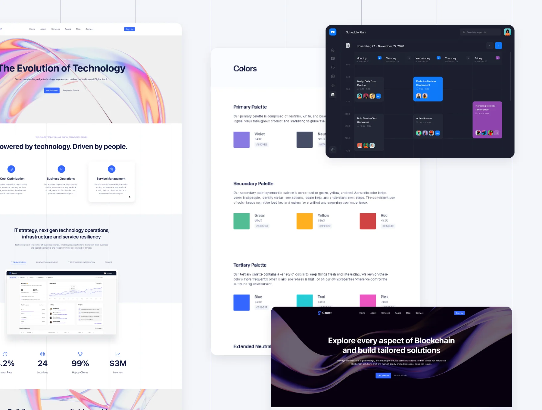 Garnet - Creative Figma Template and UI Kit V1.0 4