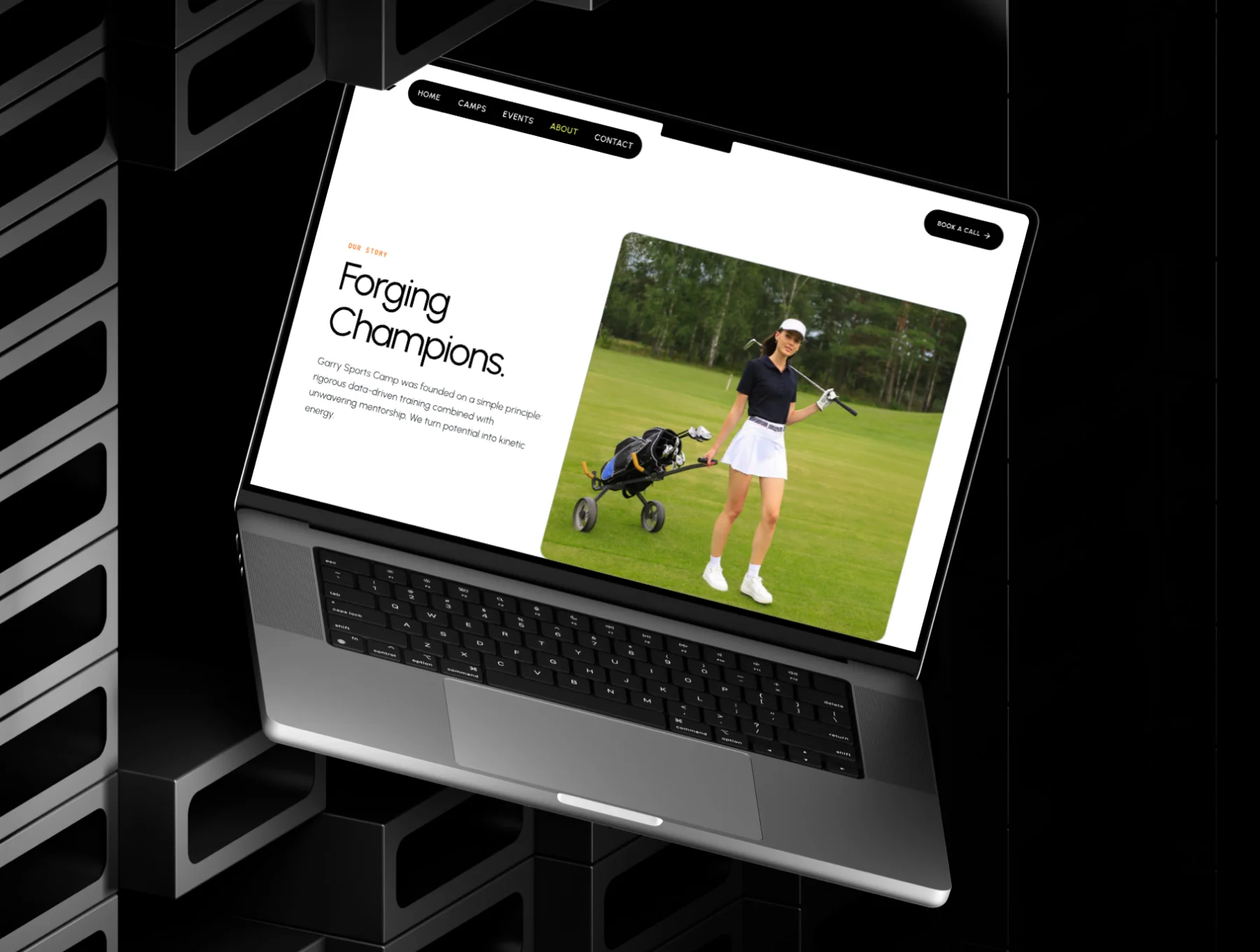 Garry - Sports Camp Website Template 4
