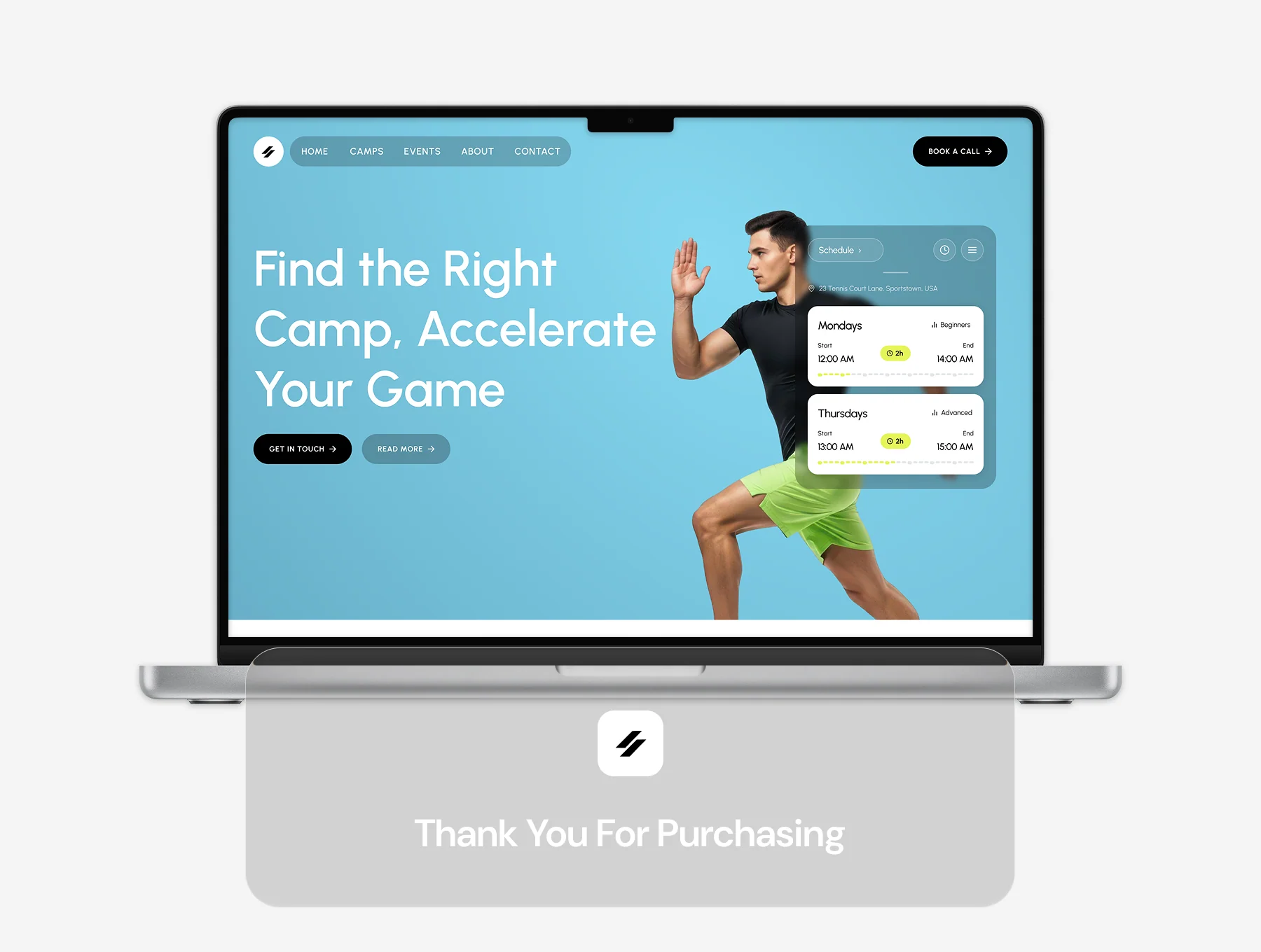 Garry - Sports Camp Website Template 6