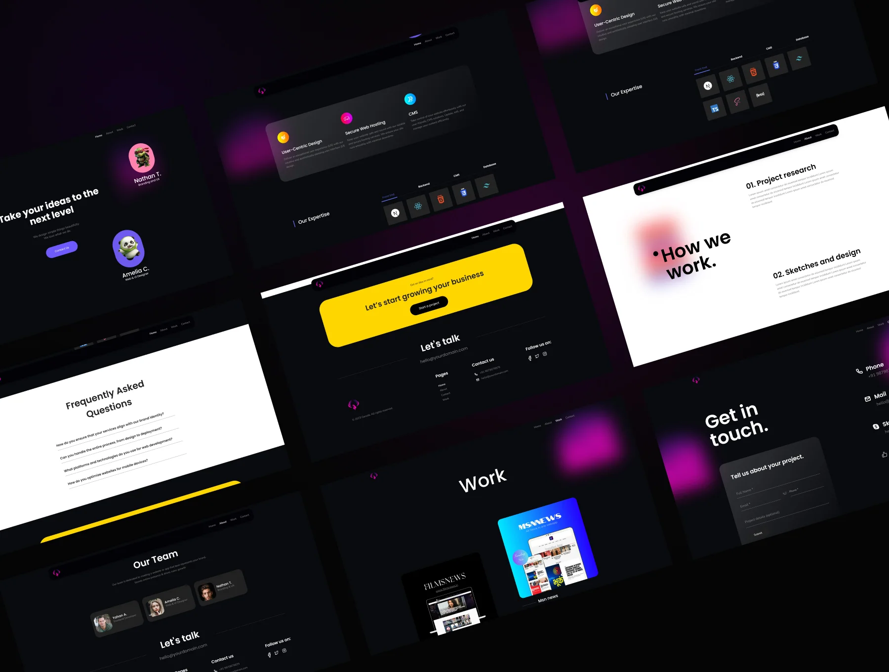 Garuda - NextJs Web Agency Template 3