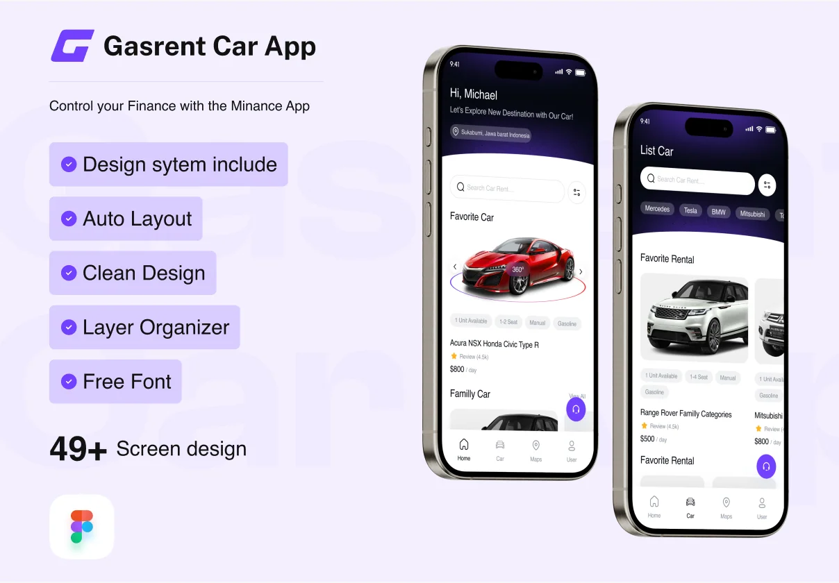 Gasrent Car App