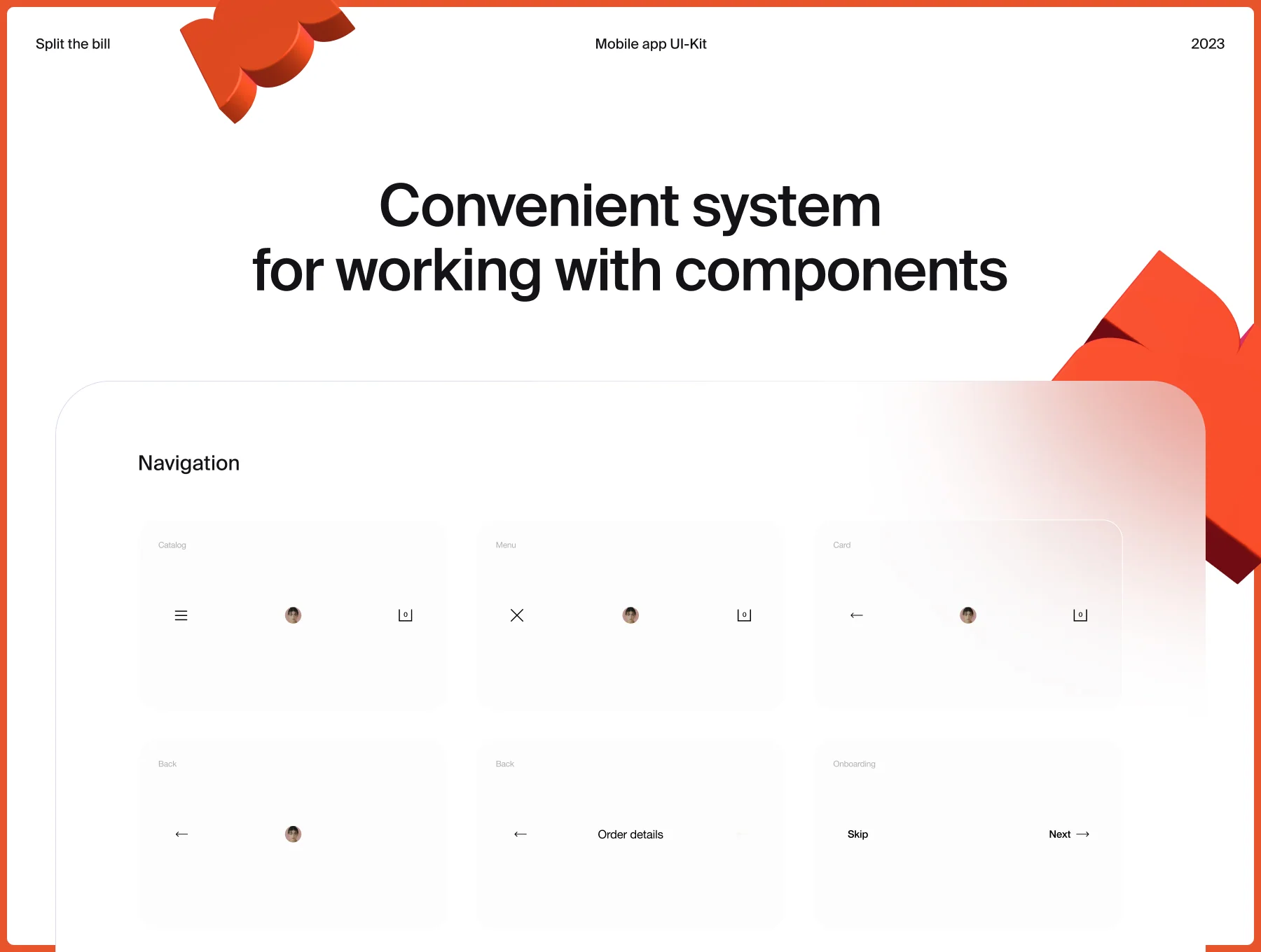 Gate. Mobile App UI-Kit E-Commerce 2