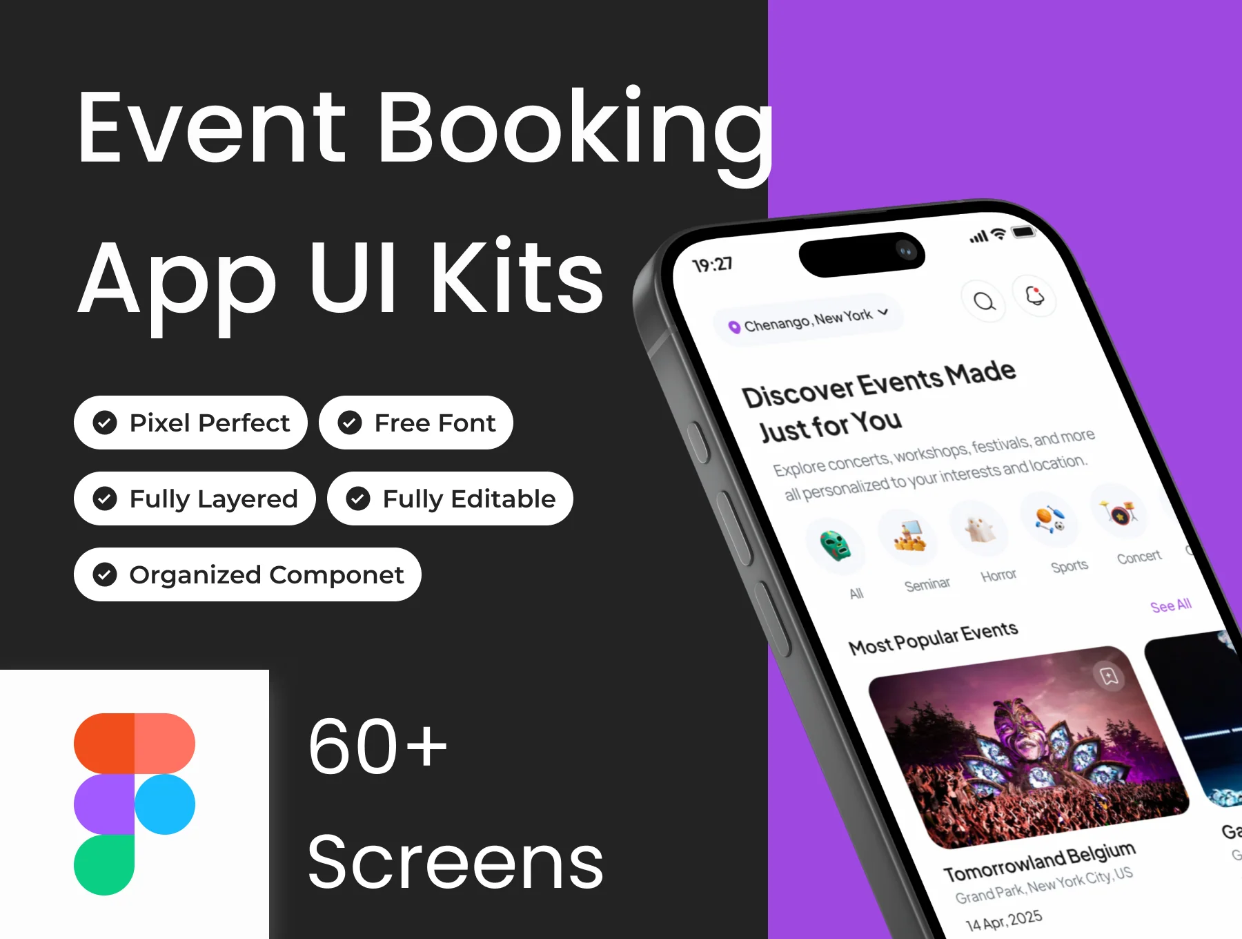 Gathera - Event Booking App Ui Kits
