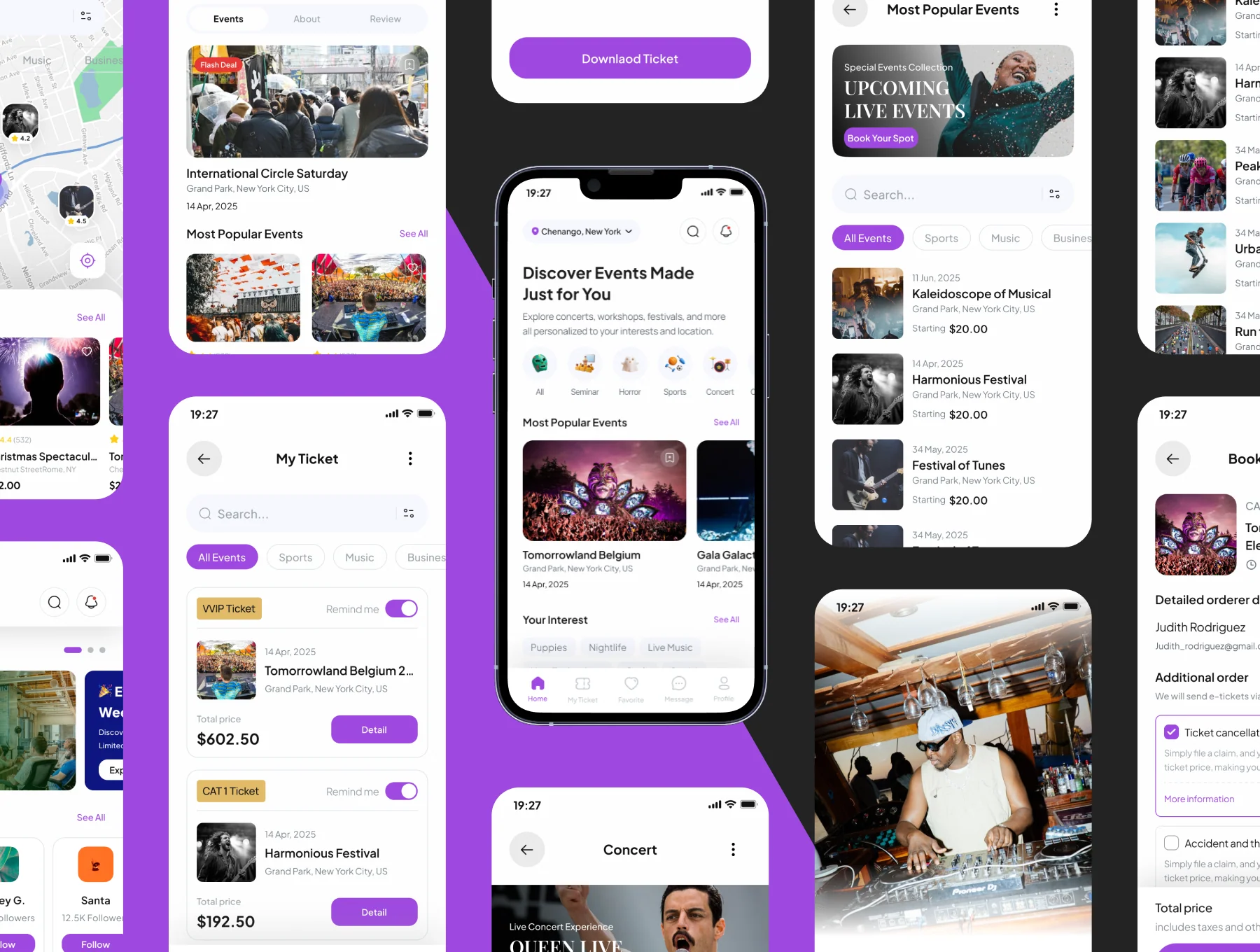 Gathera  - Event Booking App Ui Kits 5