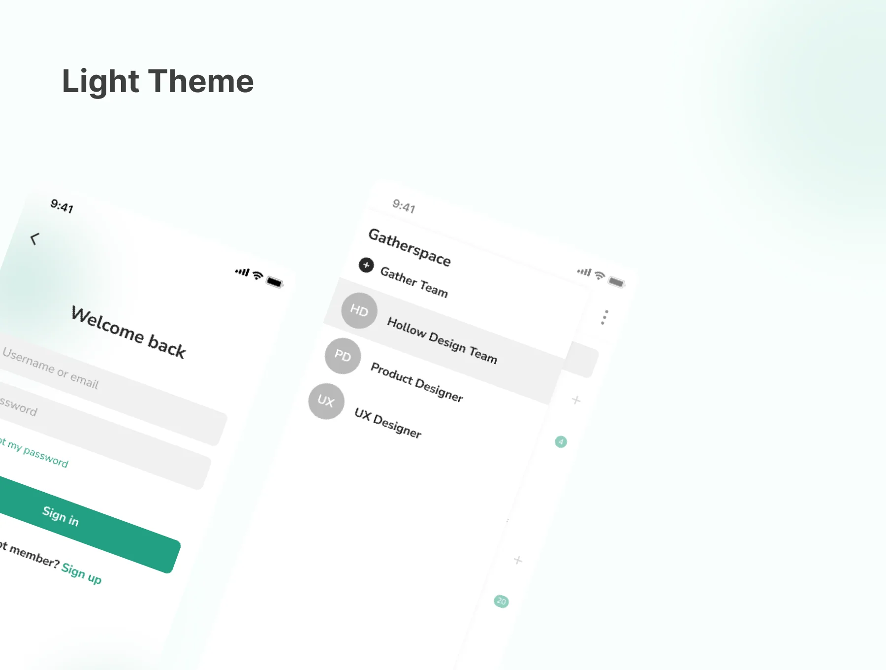 Gatherspace - community app ui kit 4