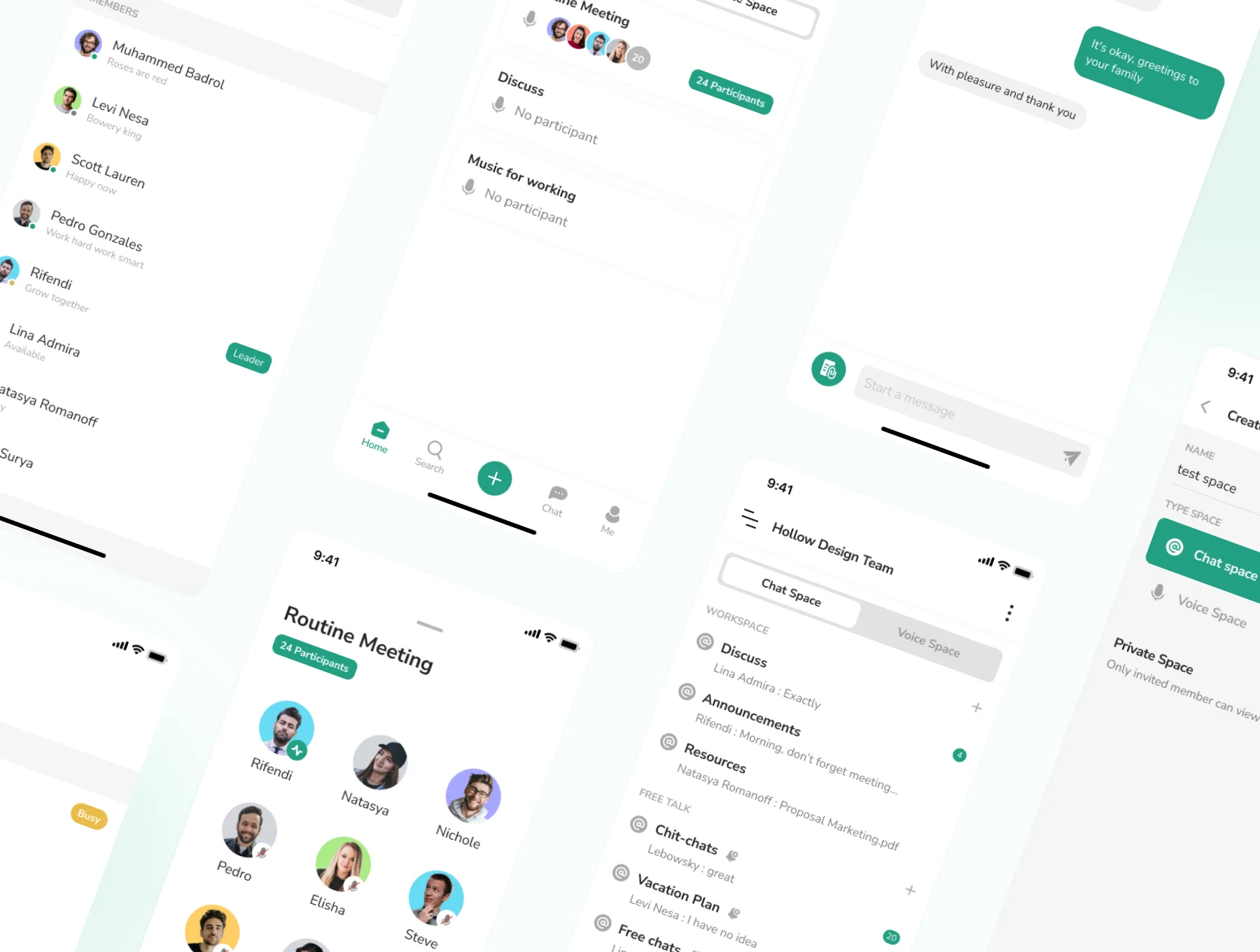 Gatherspace - community app ui kit 6