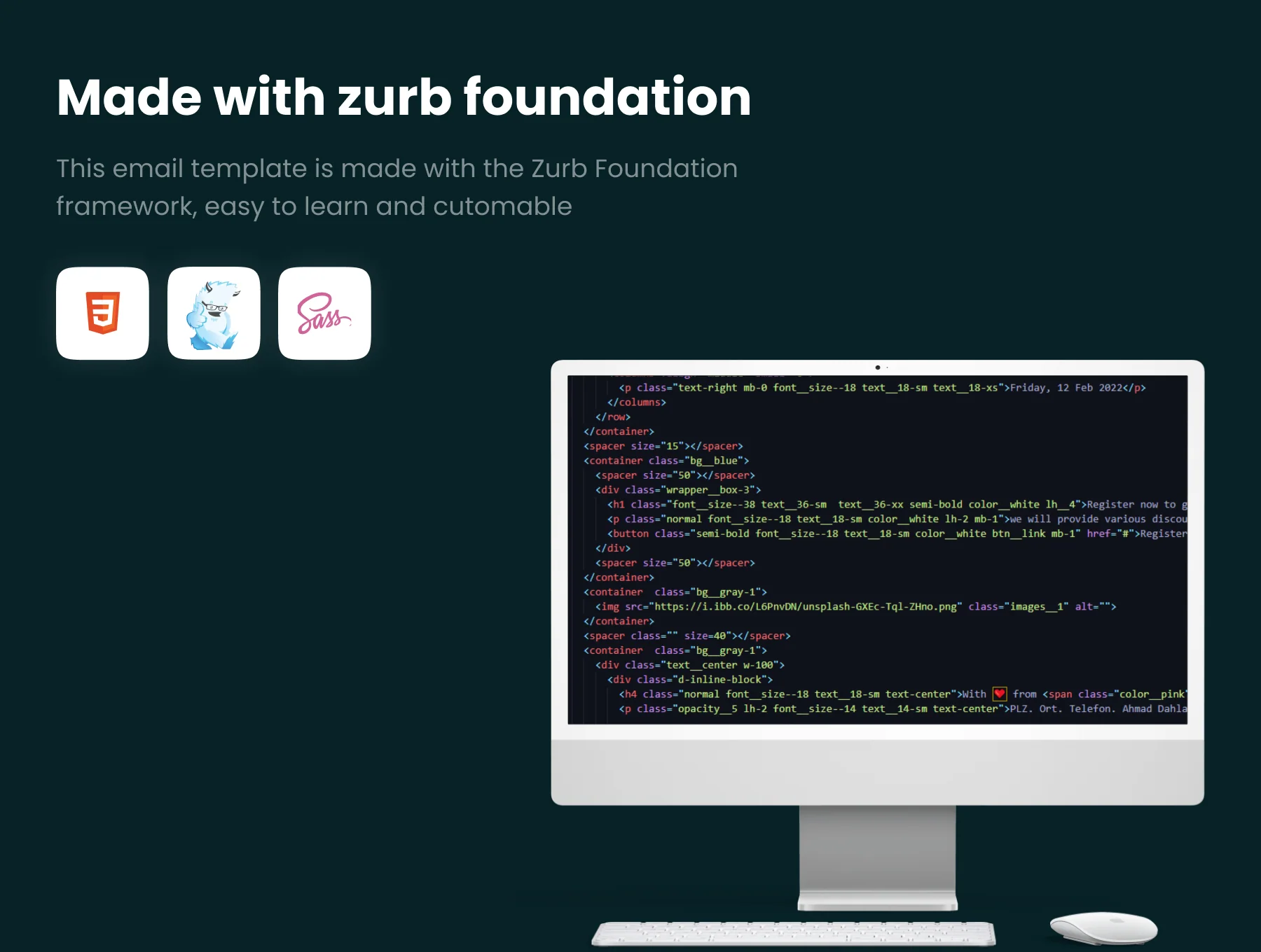 Gauzy - 20 Uniq Email Template  for Bussiness 4