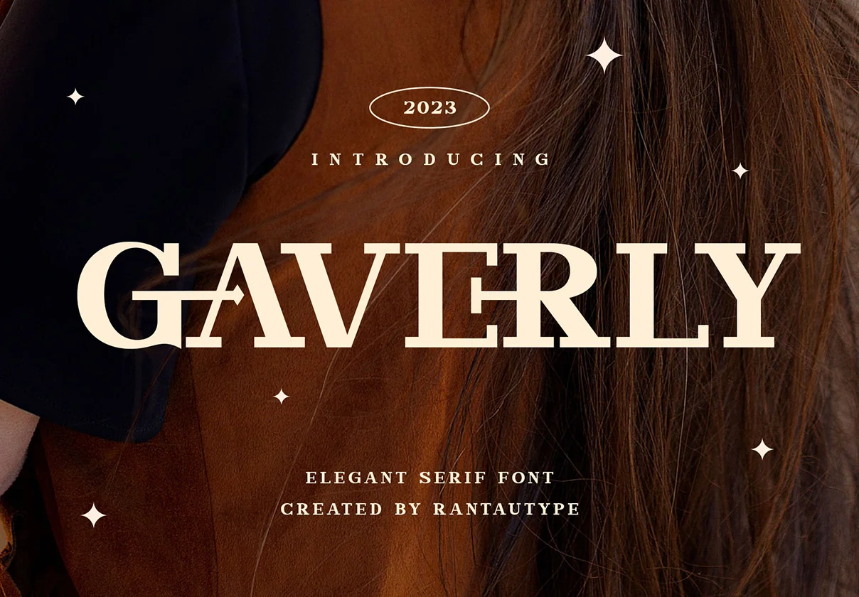 Gaverly Elegant Slab Serif Font