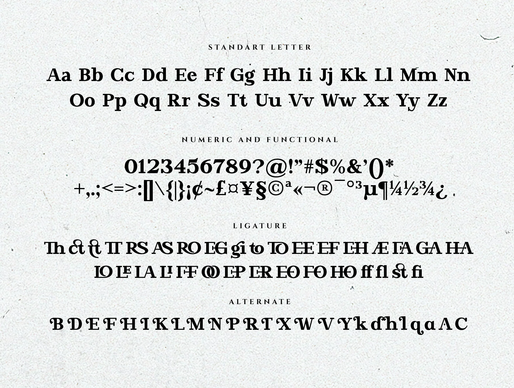 Gaverly Elegant Slab Serif Font 8