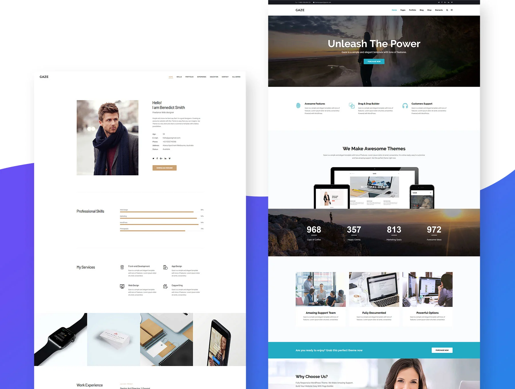 Gaze - Multi Concept HTML Template 5