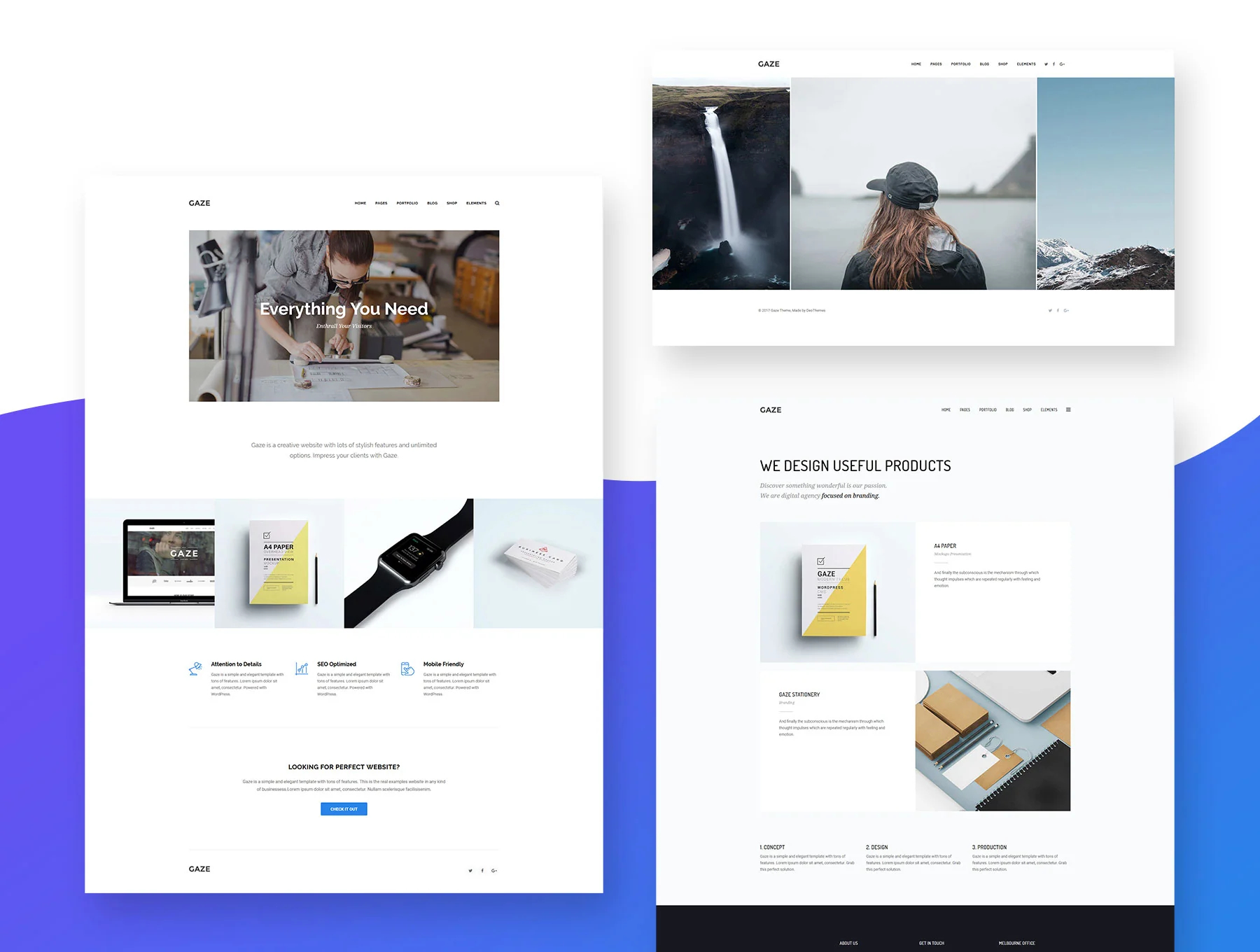 Gaze - Multi Concept HTML Template 7