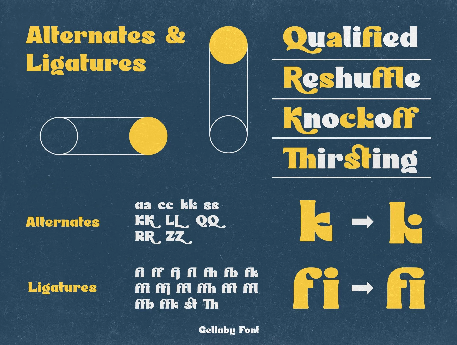 Gellaby Font 8