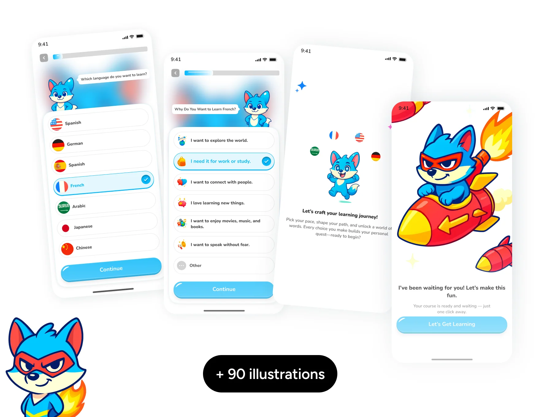 Gemglot - Language Learning Game App 5
