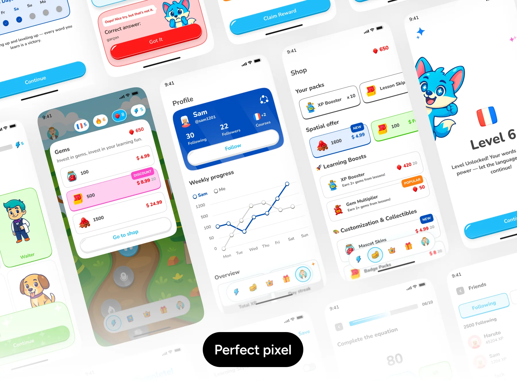 Gemglot - Language Learning Game App 6