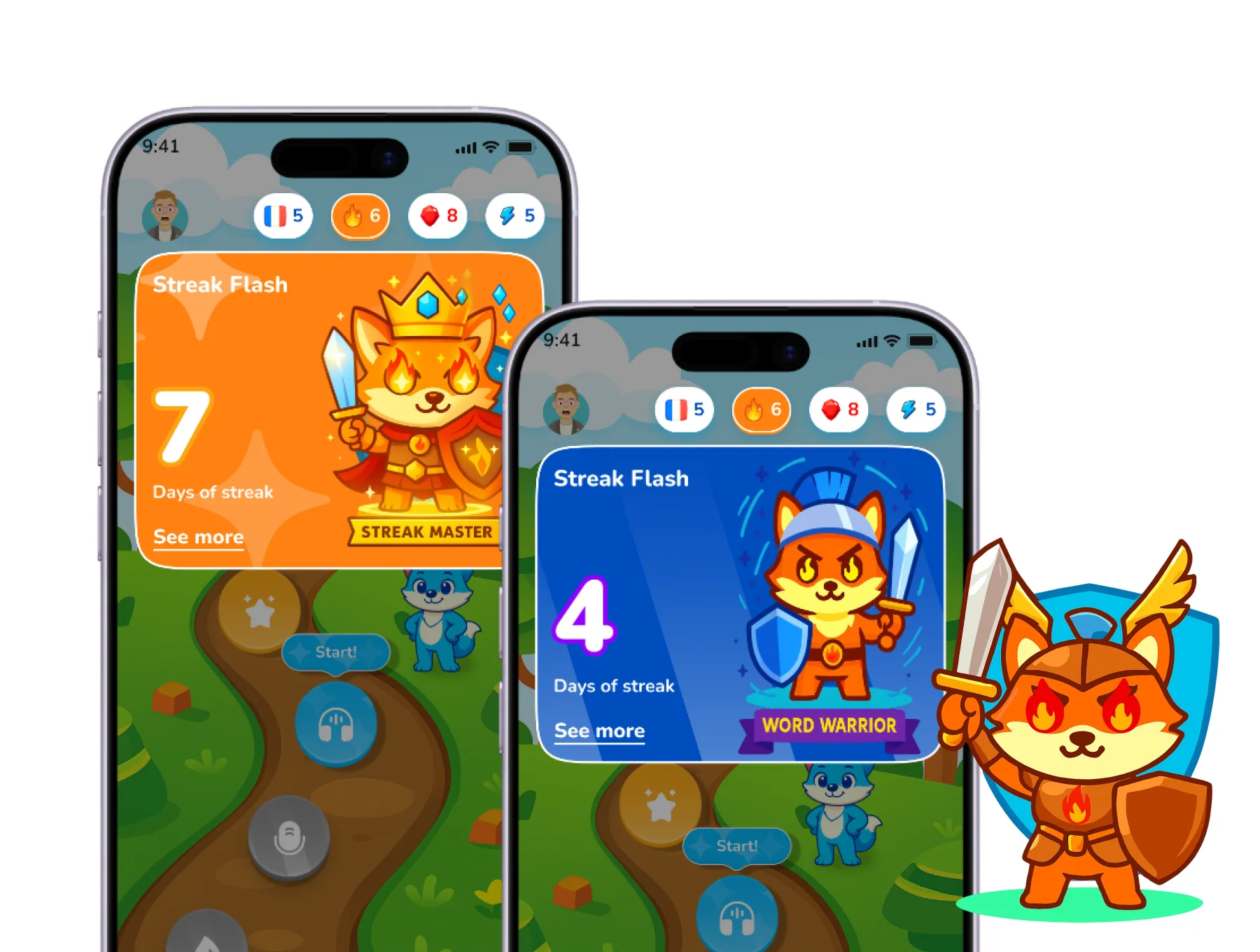 Gemglot - Language Learning Game App 8