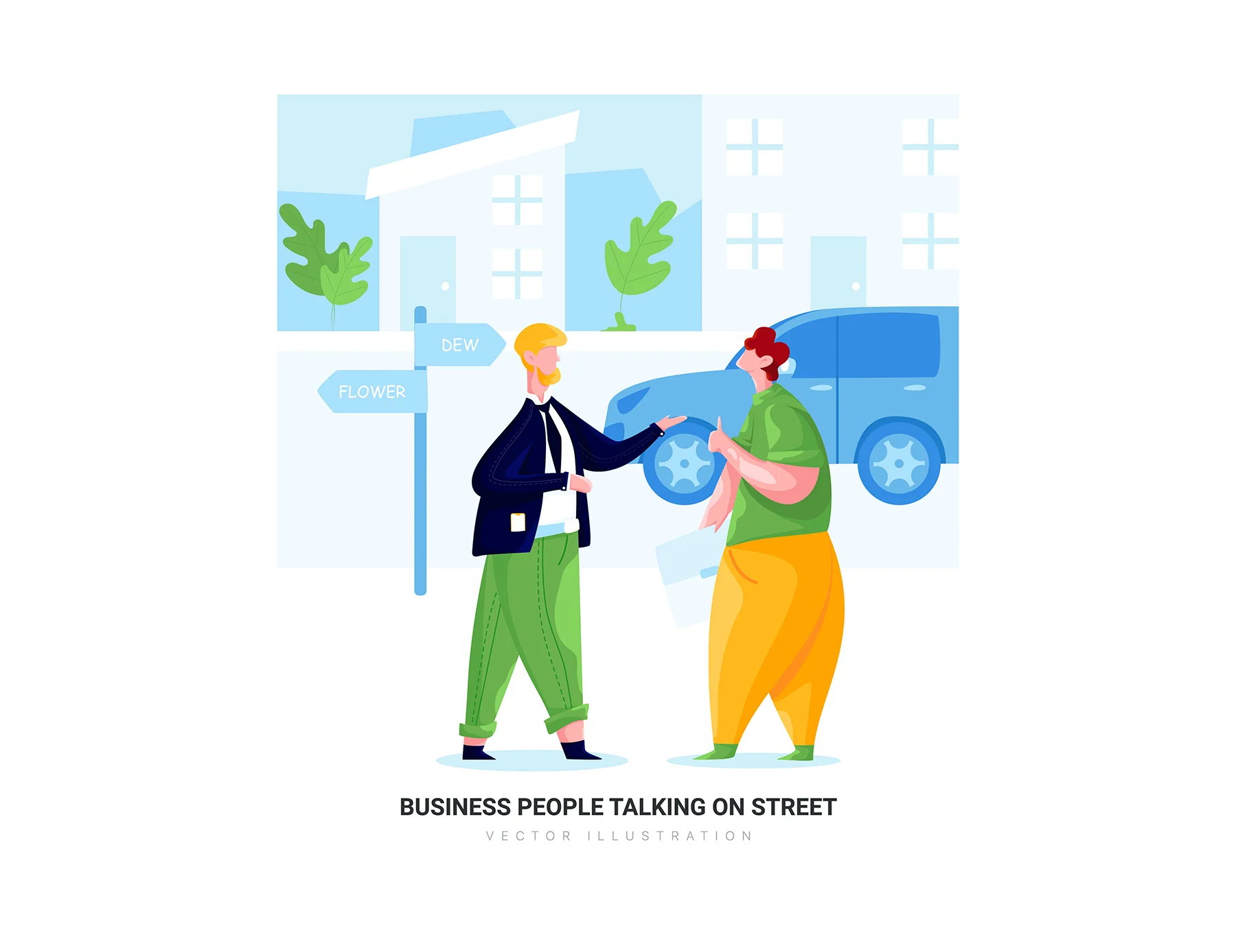 Gemini - Business Vector Scenes 9